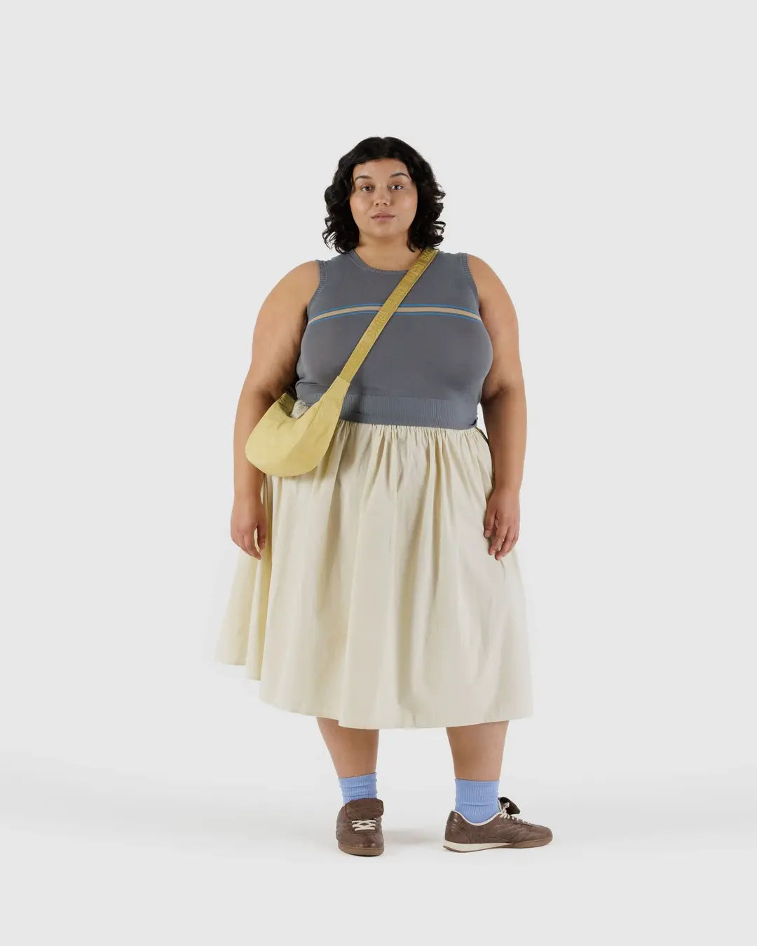 Baggu Small Nylon Crescent Bag - Butter - Proper