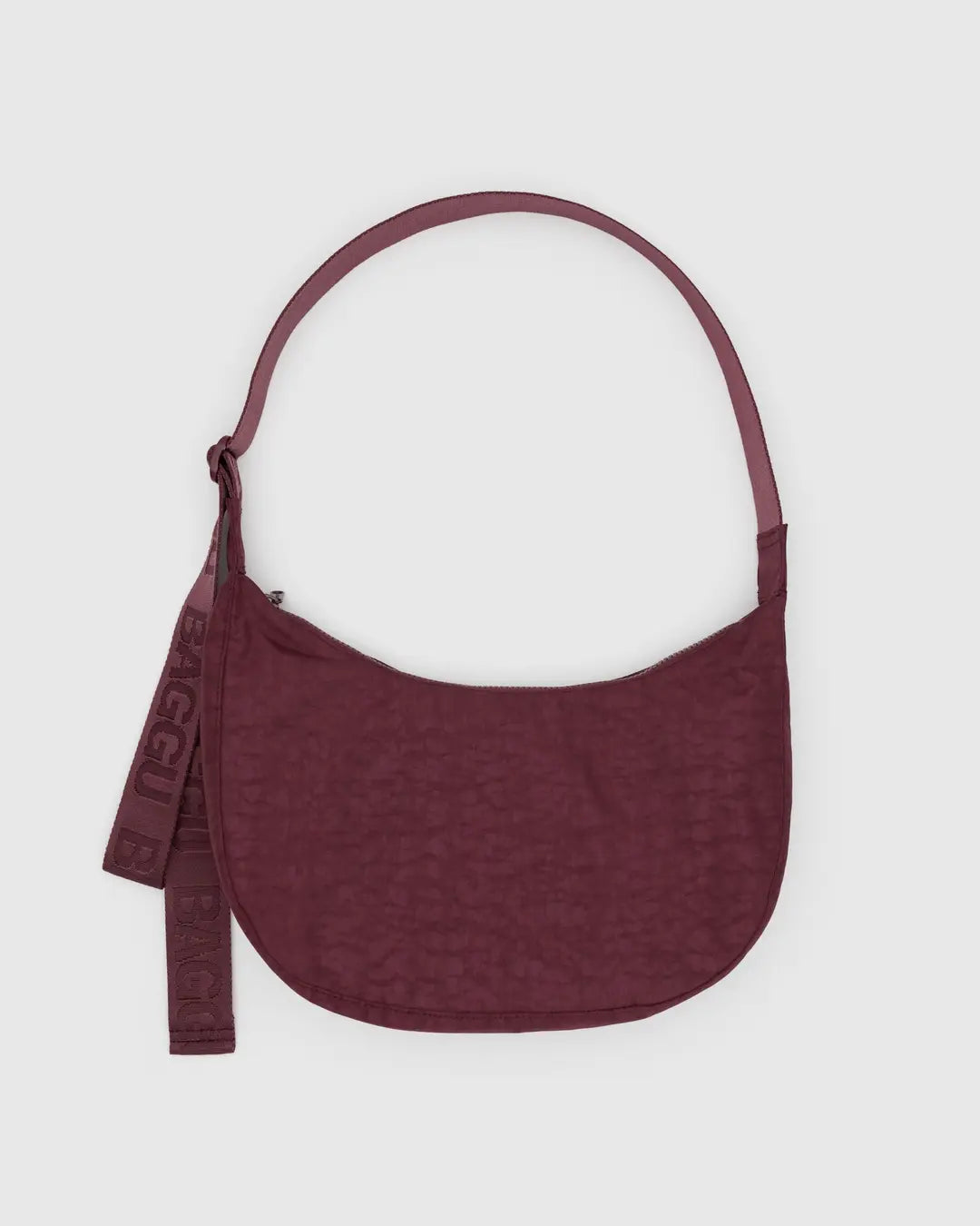 Baggu Medium Nylon Crescent Bag - Mahogany - Proper