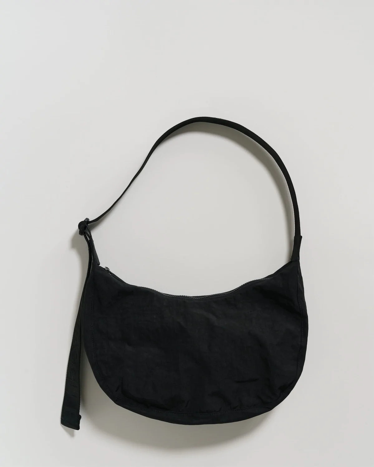 Black Baggu Medium Nylon Crescent Bag - Proper