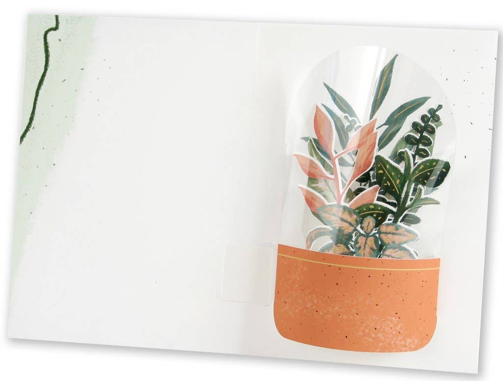 Terrarium Pop-Up Card - Proper