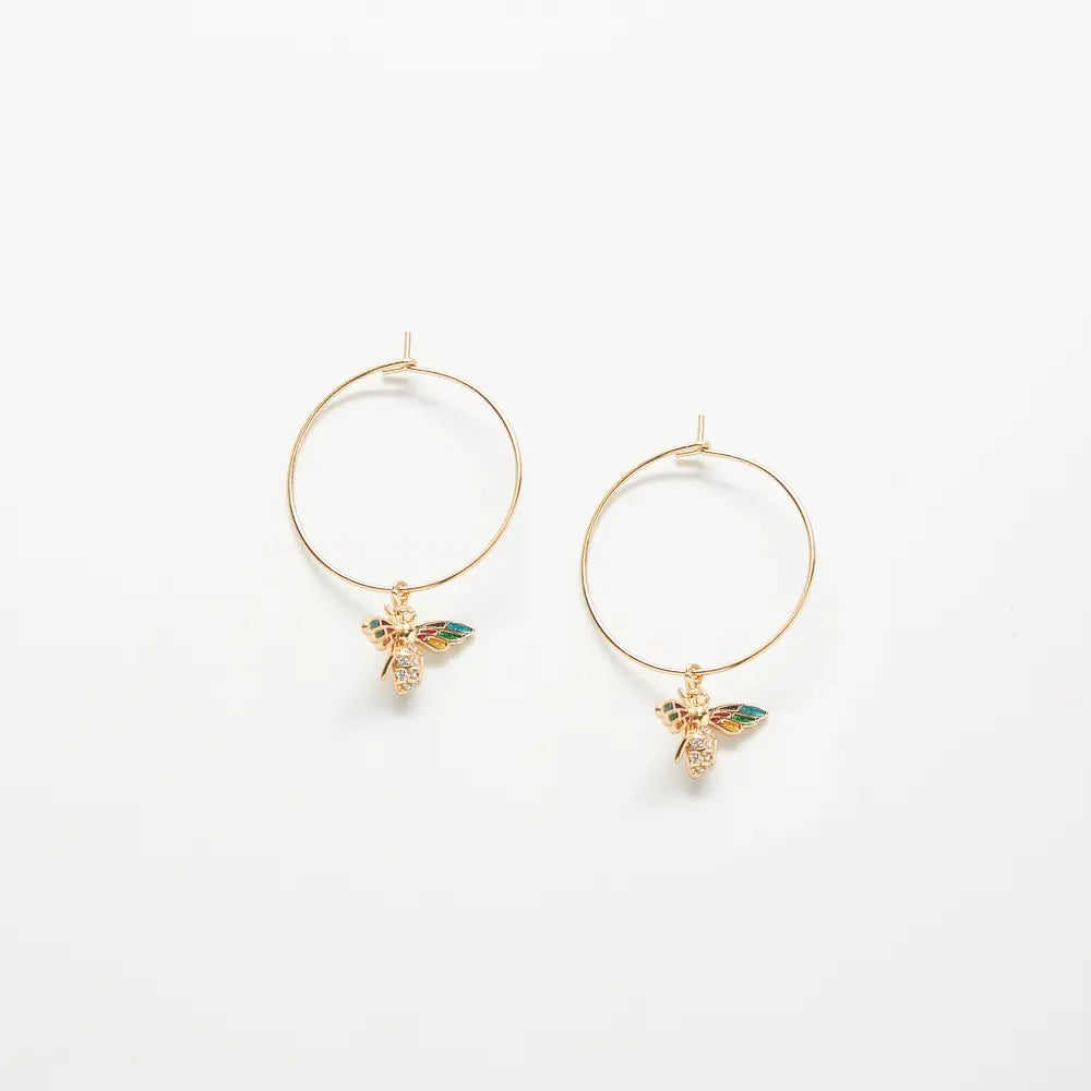 Pave Bee Earrings - Proper