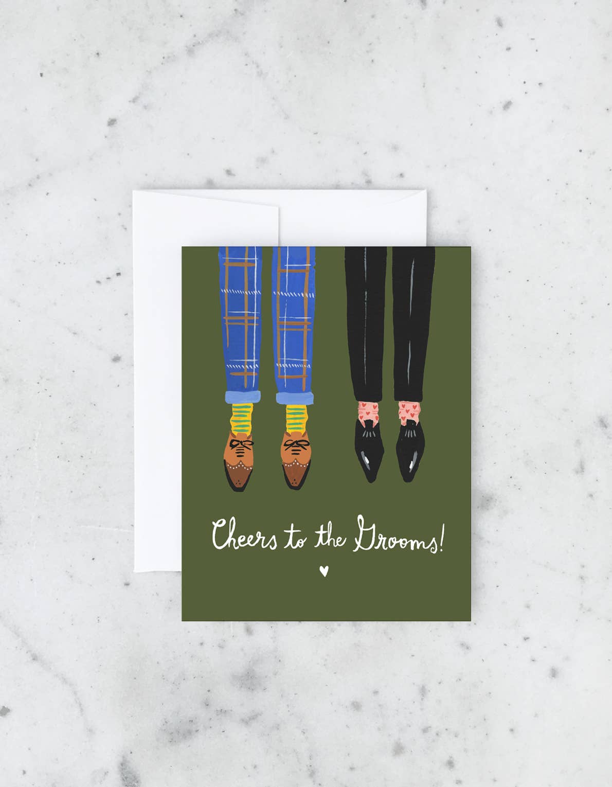 Groom & Groom Card - Proper