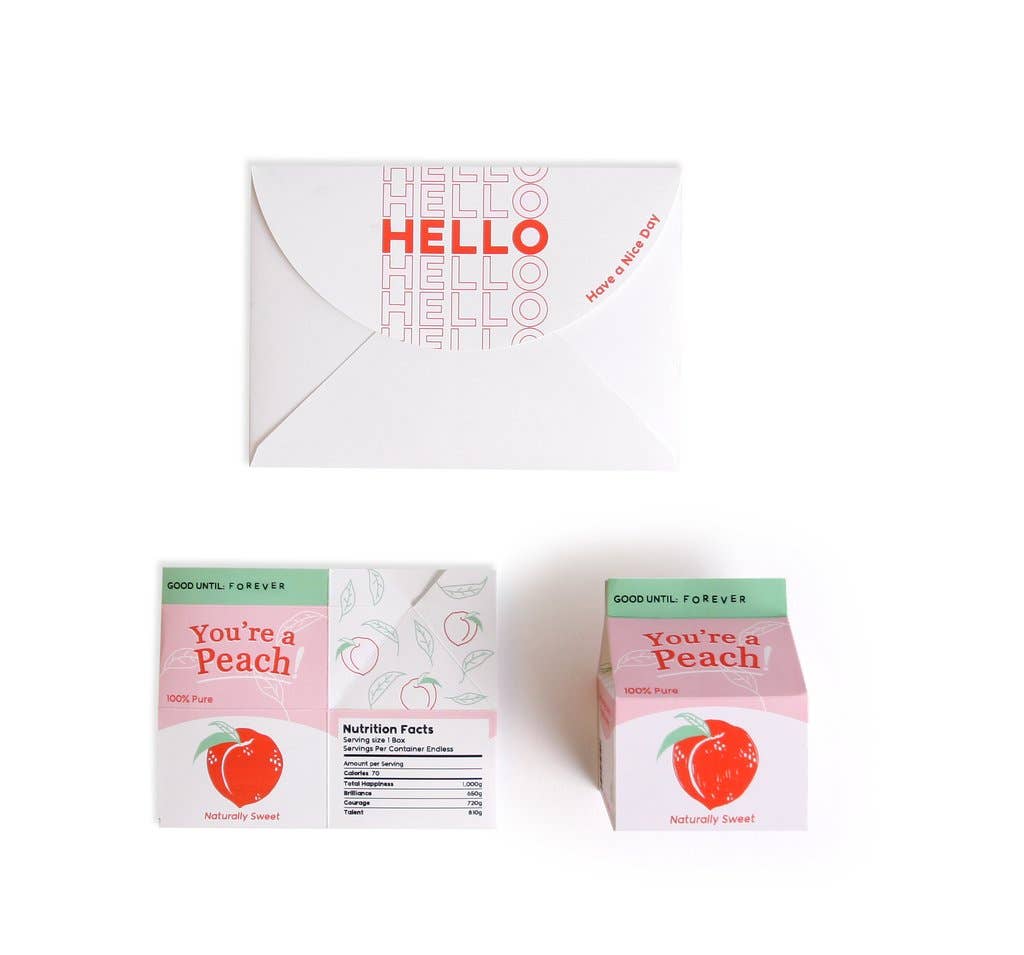 Juice Box Pop-Up Card - Proper