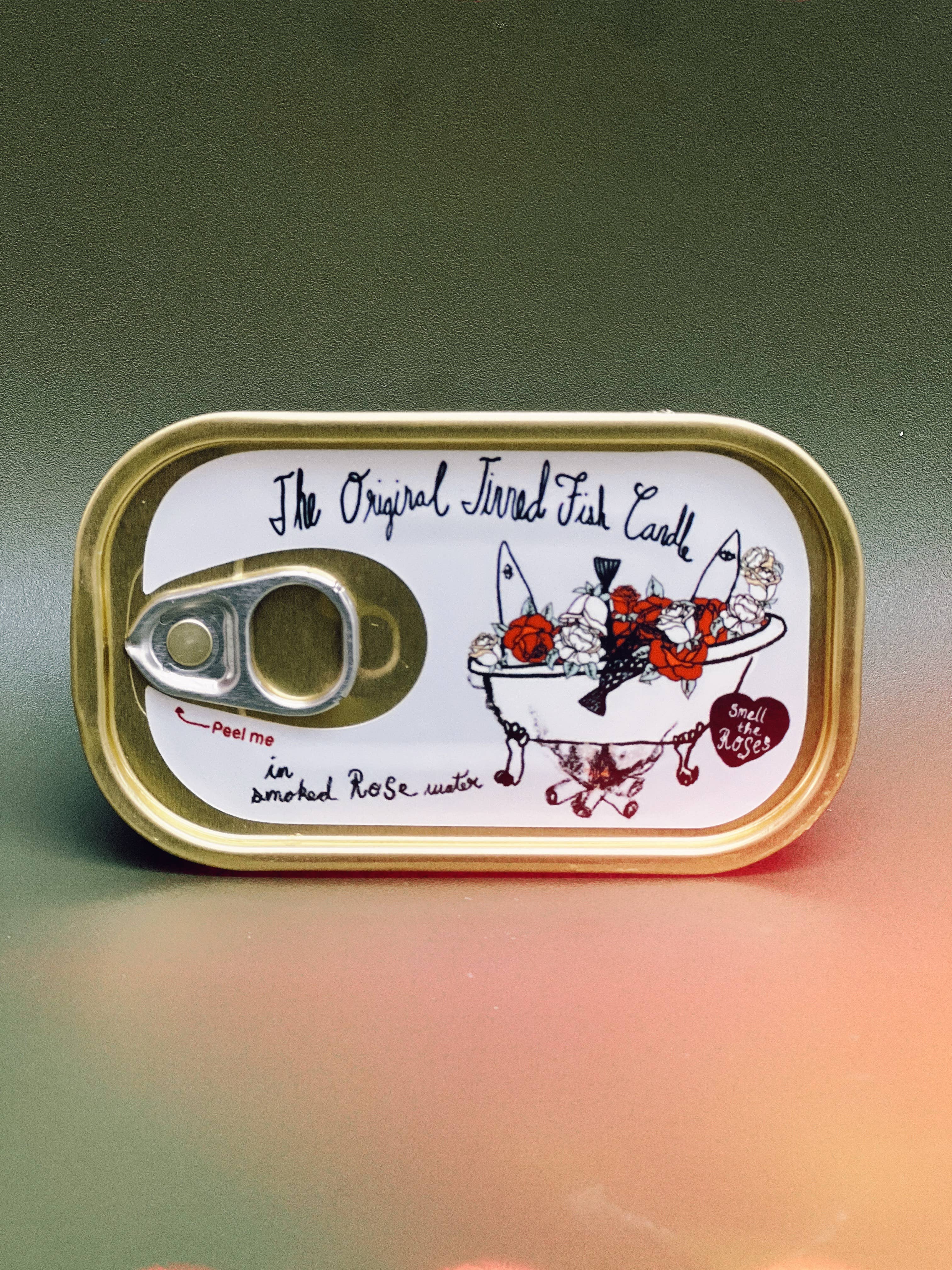 Tinned Fish Candle - Sardines in Smoked Rose Water - Proper