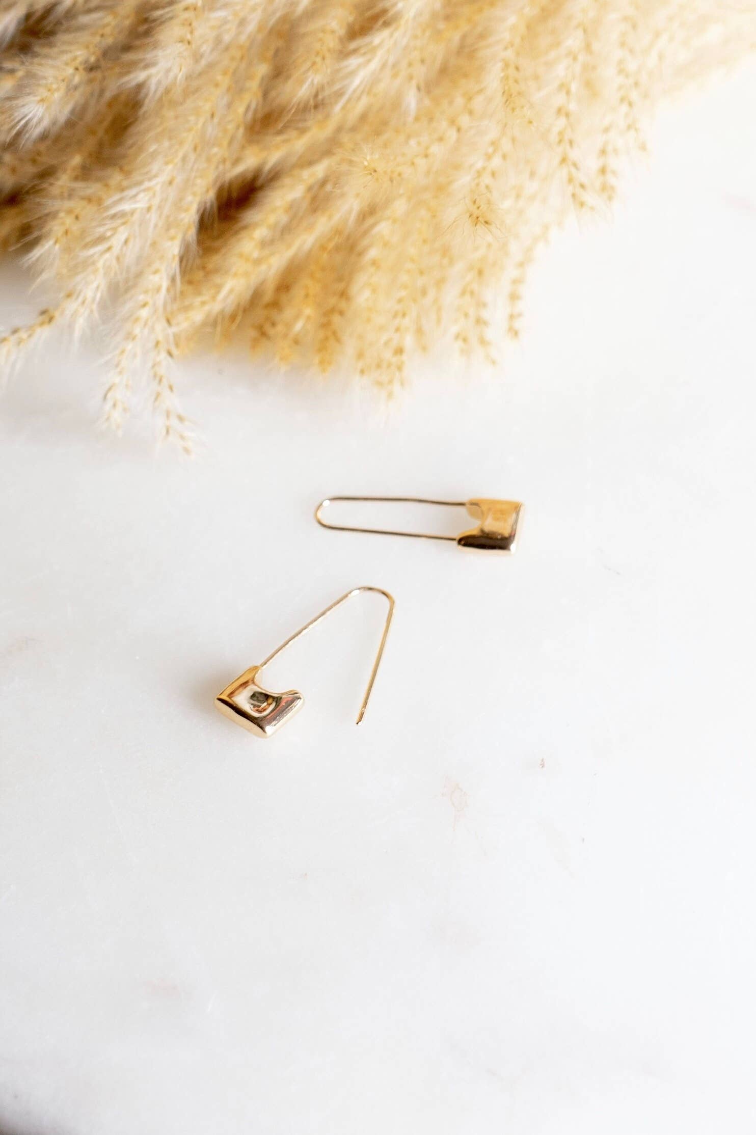 Sid Safety Pin Earrings - Proper