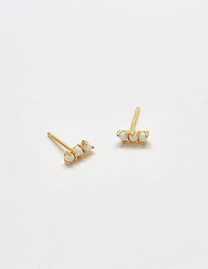 Opal Curve Earrings - Proper