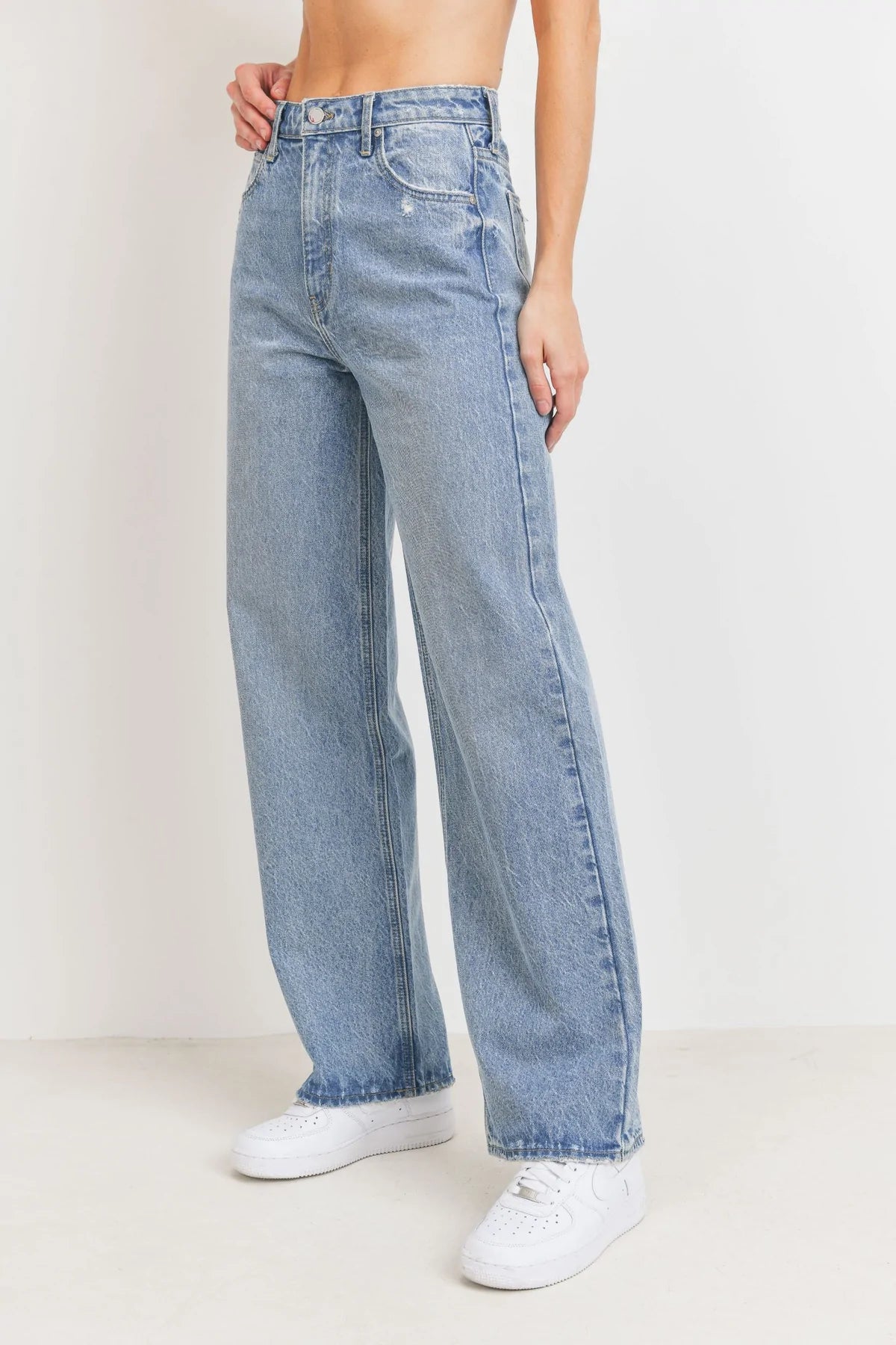 Skater Wide Leg Jeans - Proper