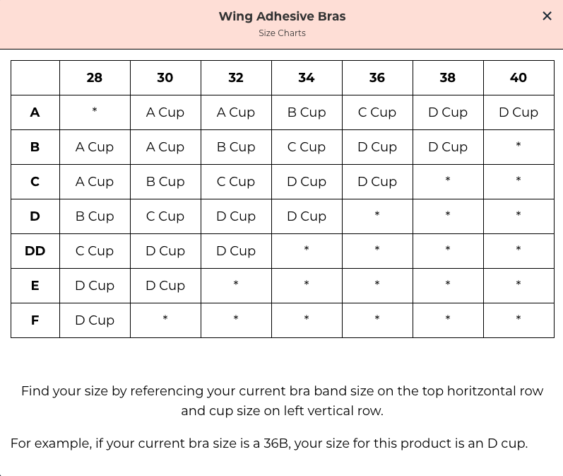 Wing Adhesive Bra - Proper