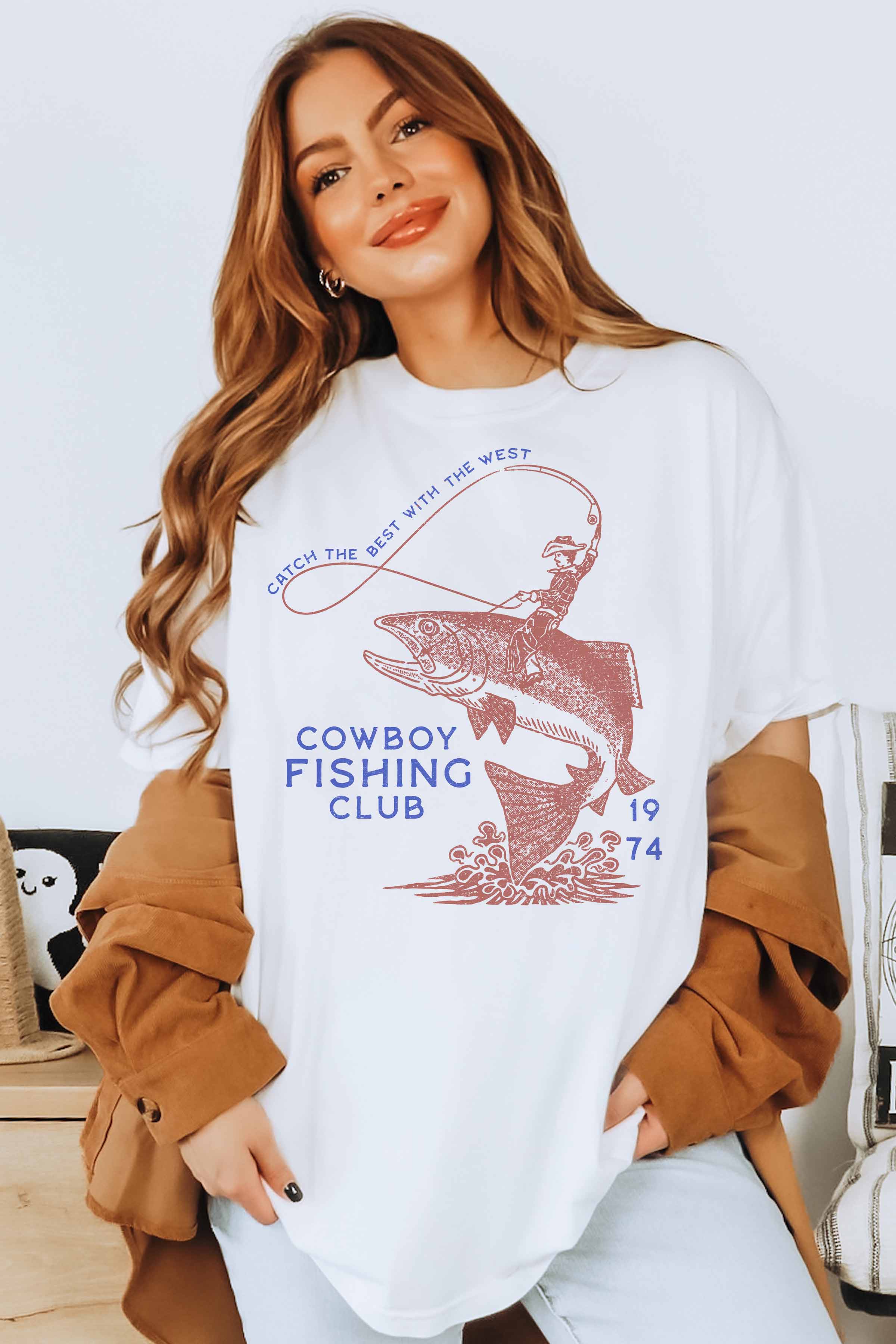 Cowboy Fishing Club Oversized Tee - Proper
