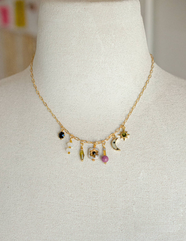 Floret Charm Necklace - Proper