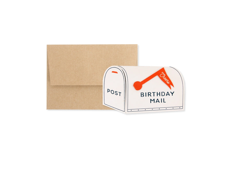 Mailbox Birthday Card - Proper
