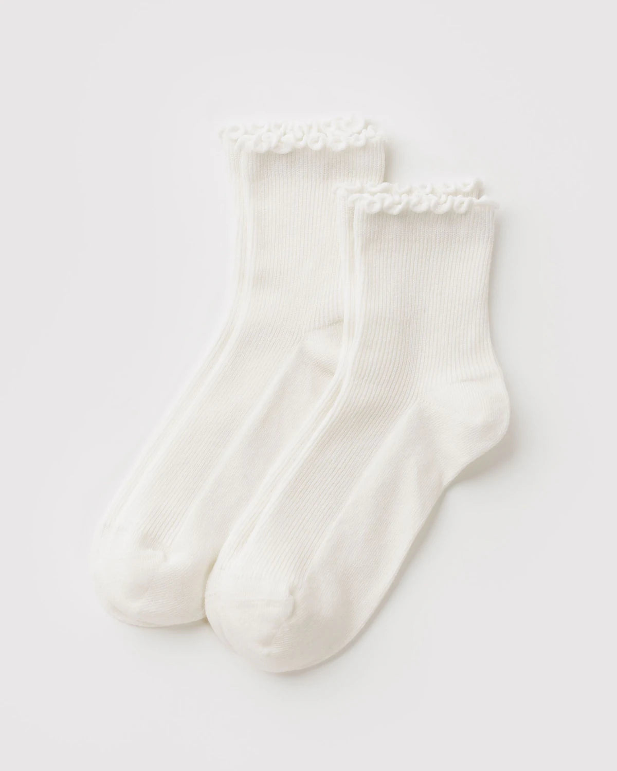 Baggu Lettuce Edge Sock Set of 2