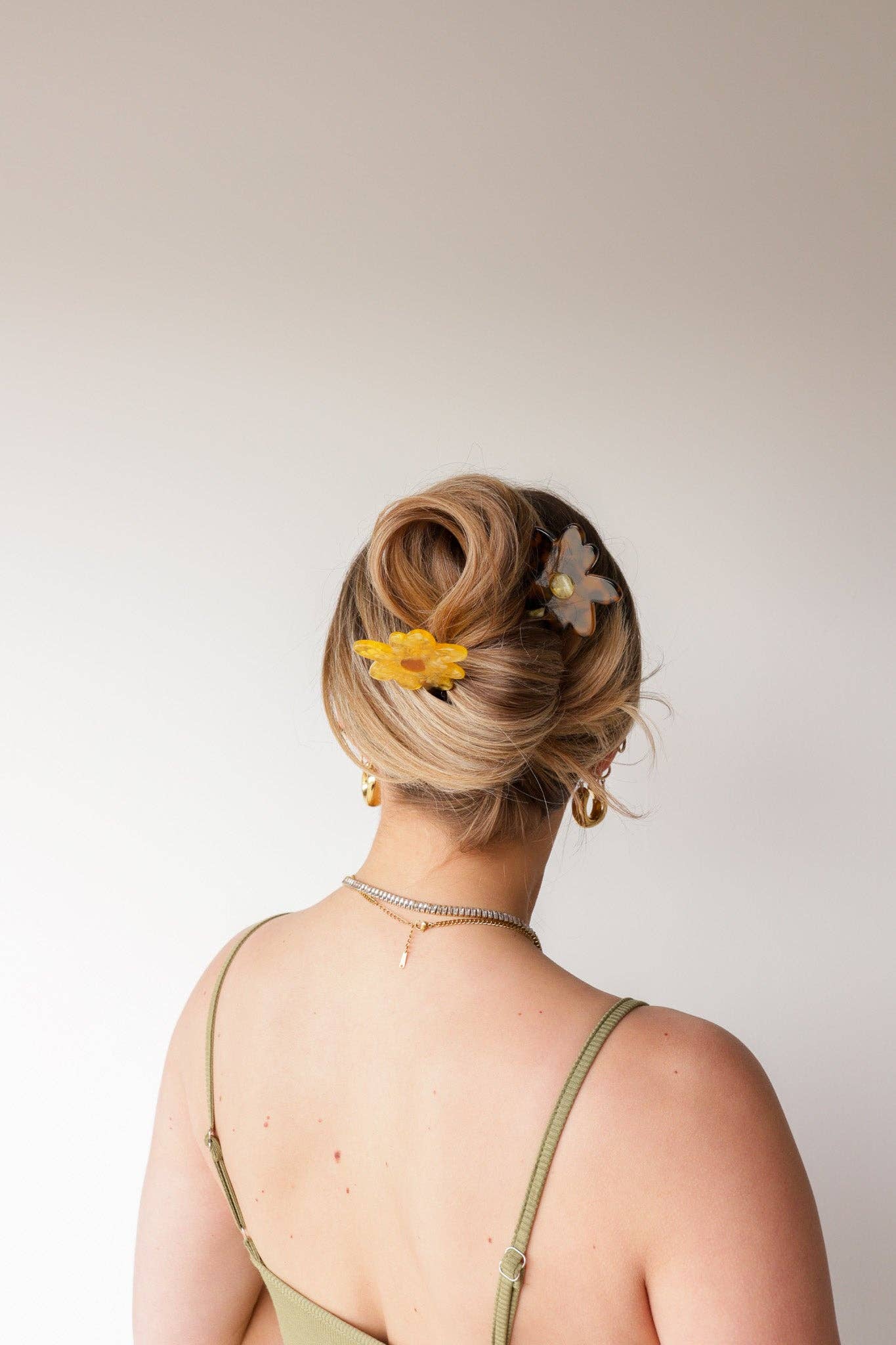 Flower French Pin Pair - Proper