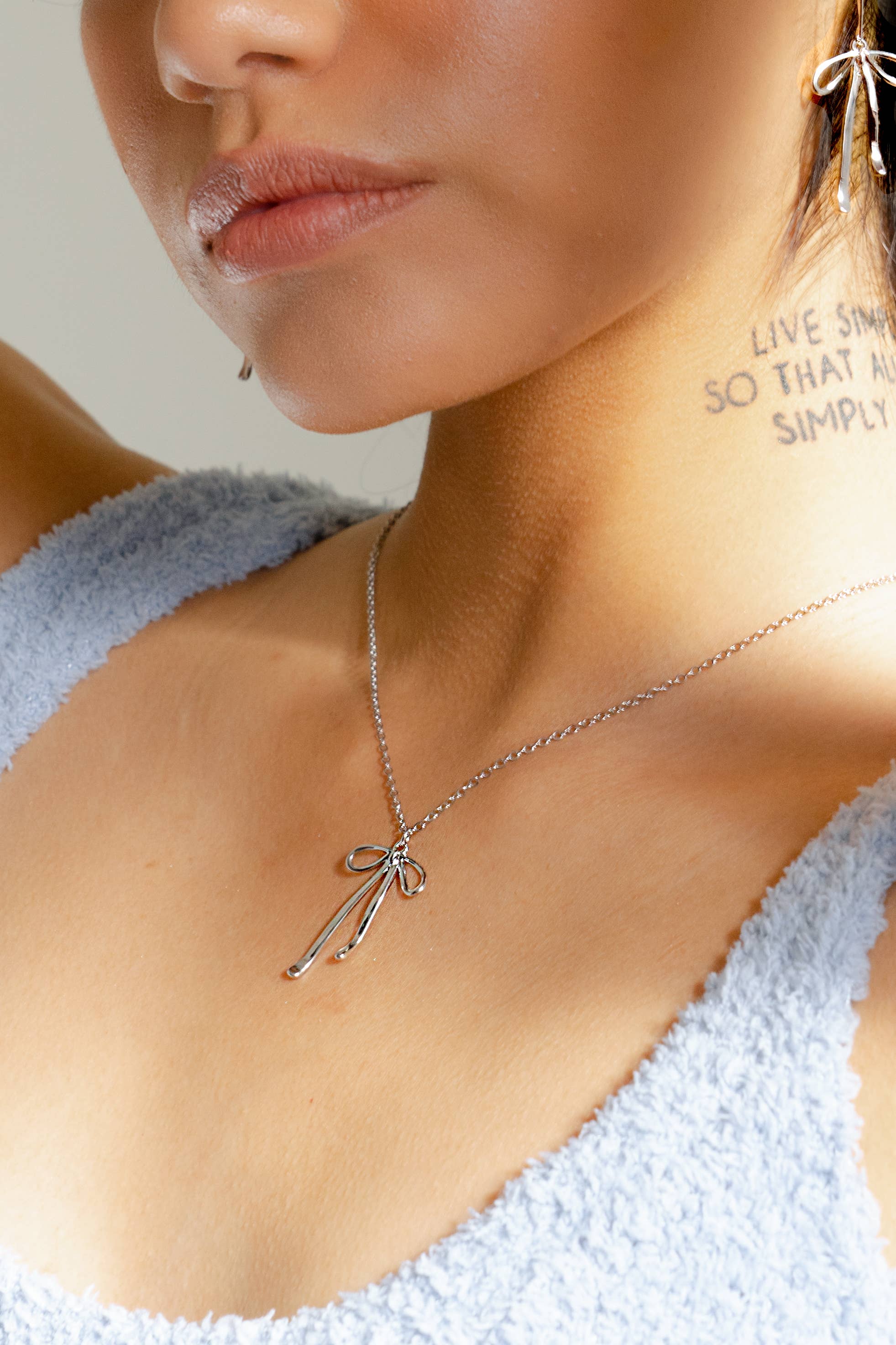 Bad to the Bow Necklace - Proper