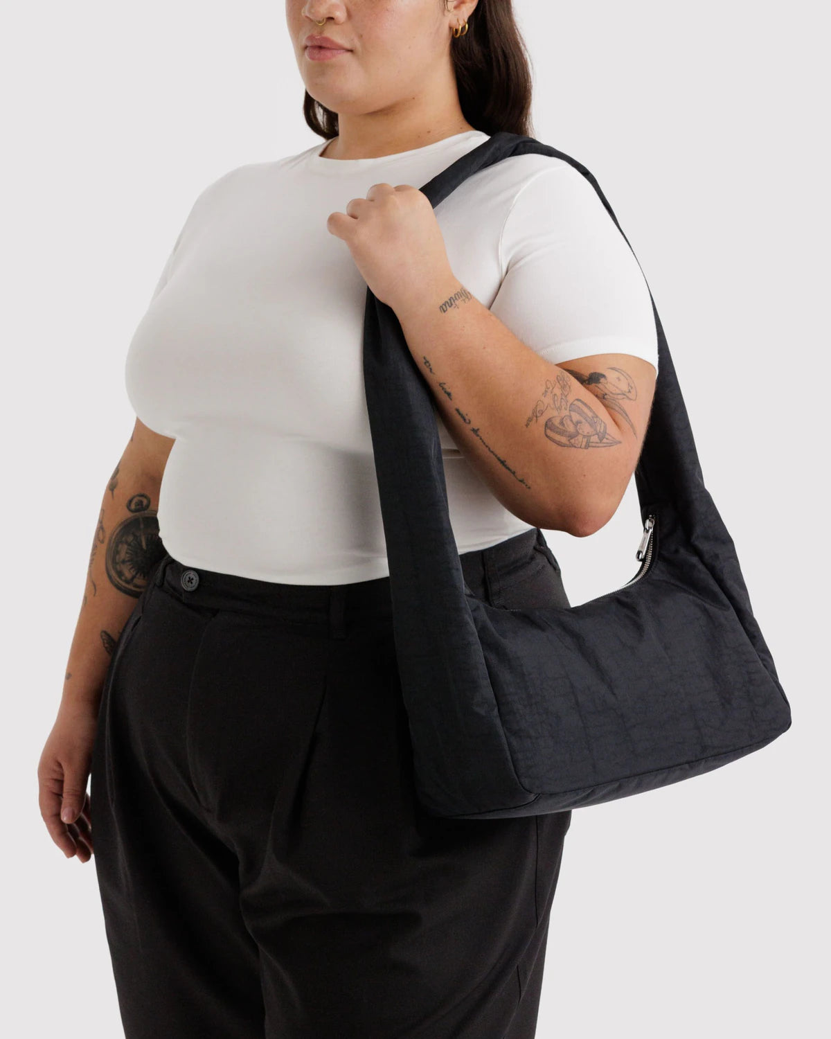 Nylon Meringue Bag - Black - Proper