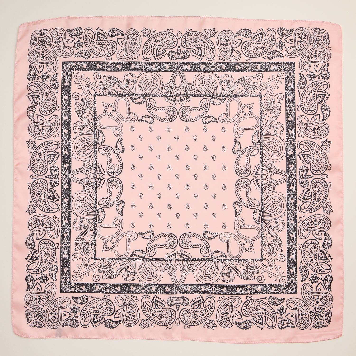 Paisley Bandana Square Scarf - Proper