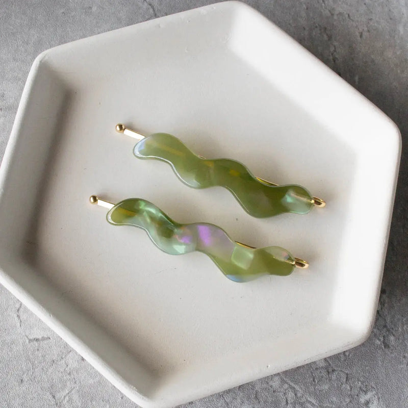 Squiggle Hair Clip Set - Proper