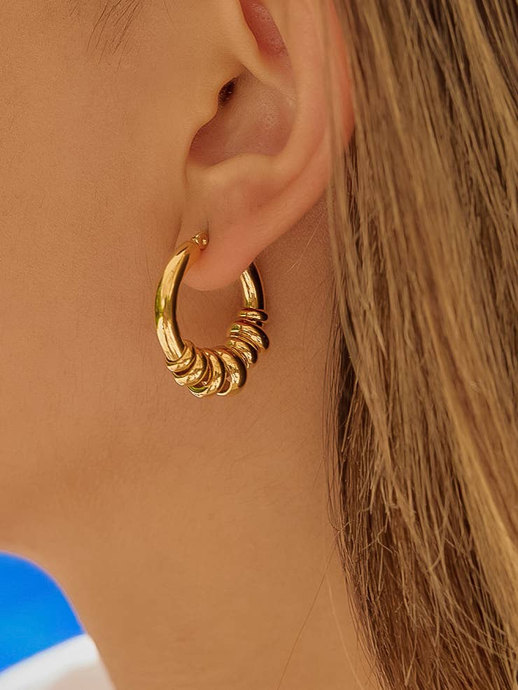 Novine Hoop Earring
