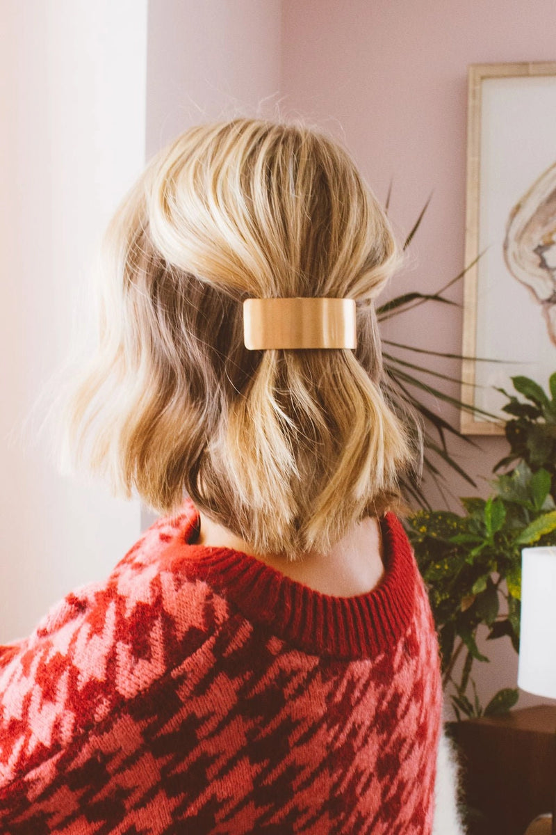Brushed Bronze Bar Clip - Proper