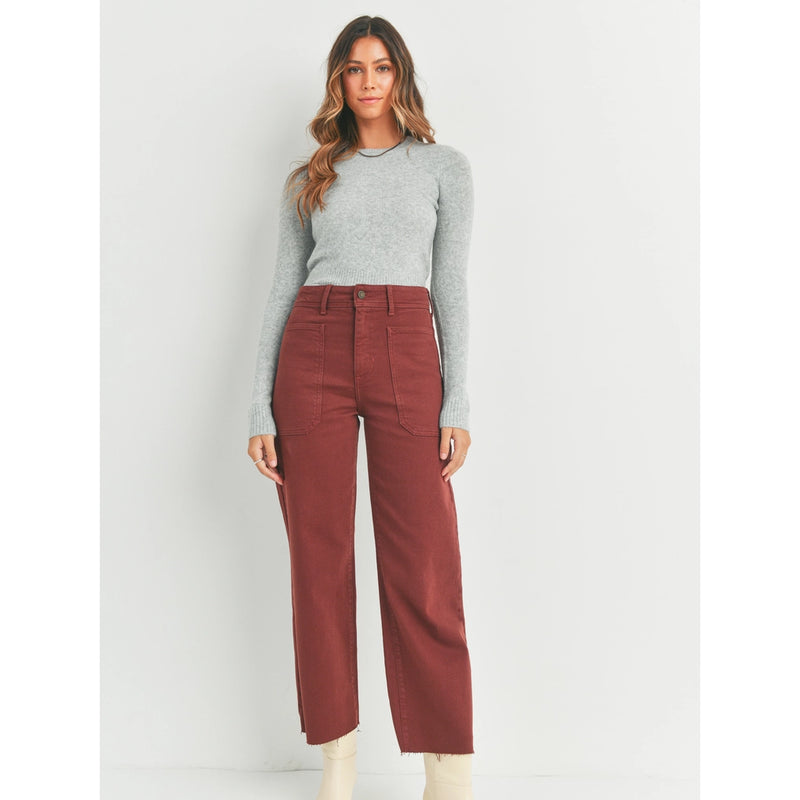 Cinnamon HR Utility Wide Leg Jeans - Proper