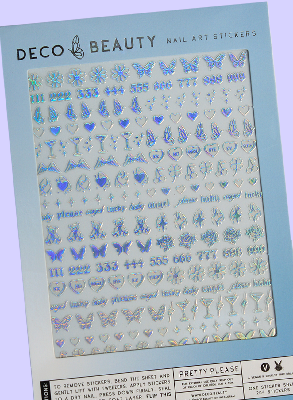 Nail Art Stickers - Pretty Please - Proper