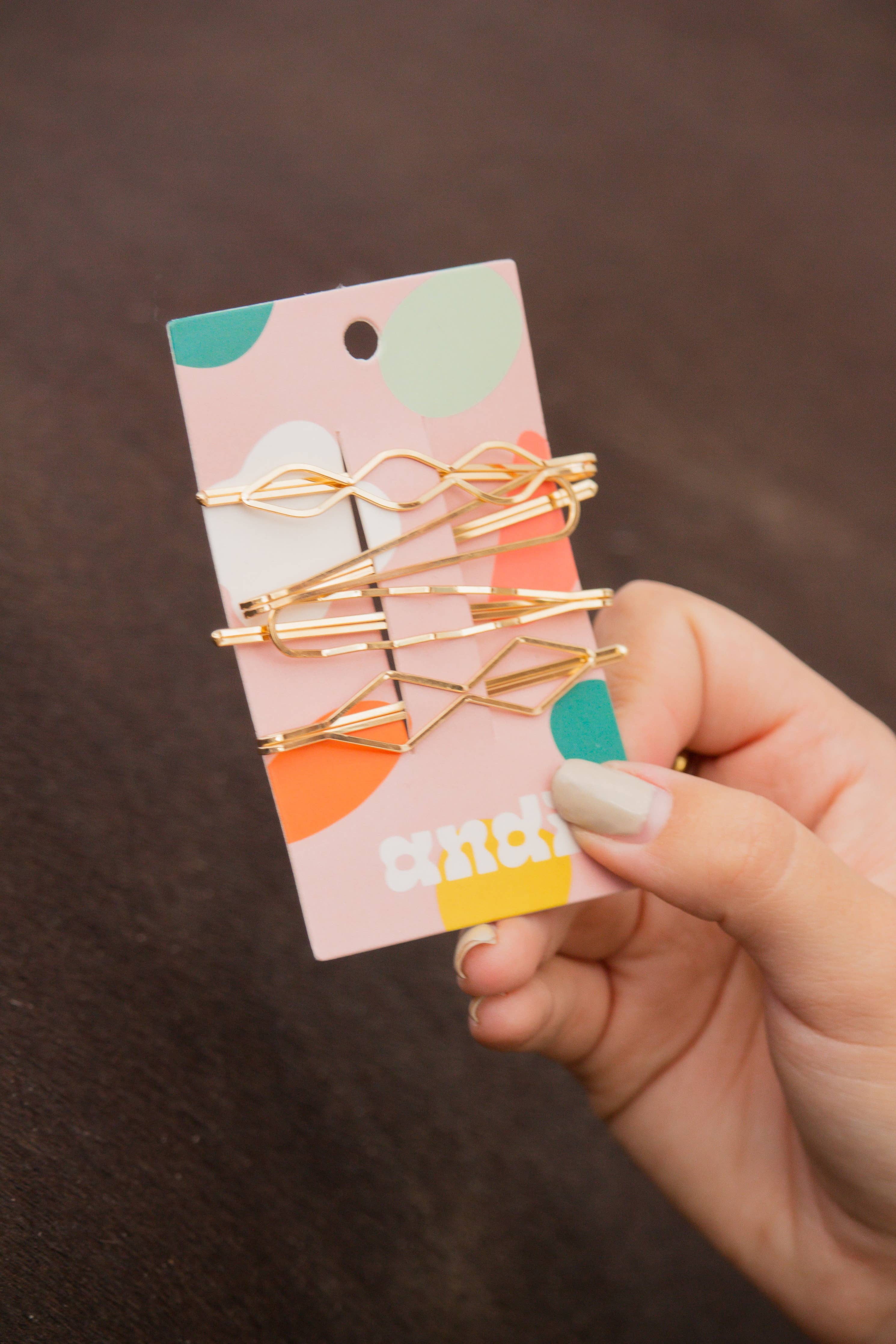 Golden Lasso Bobby Pins - Proper