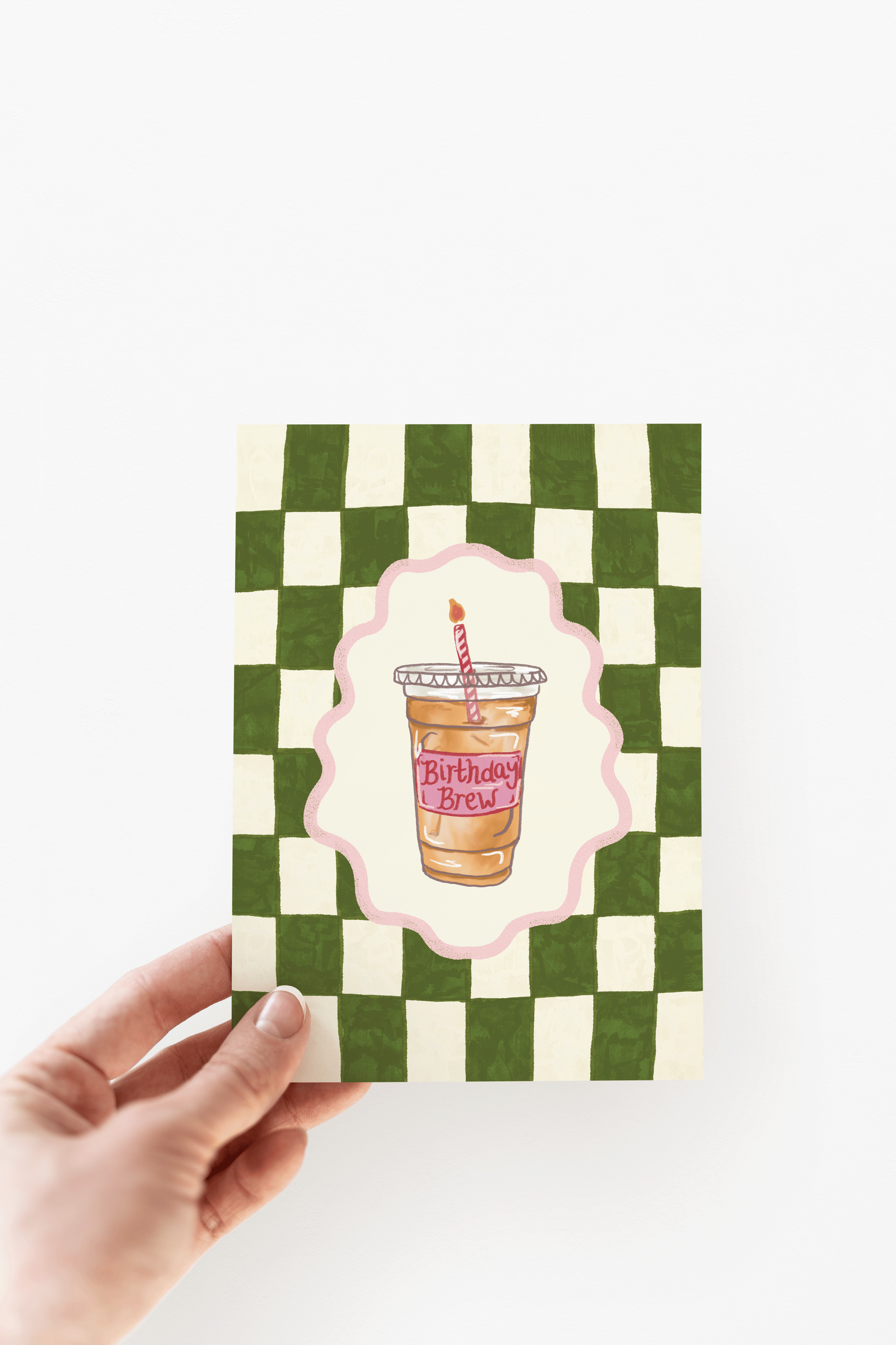 Birthday Brew Iced Coffee Card - Proper