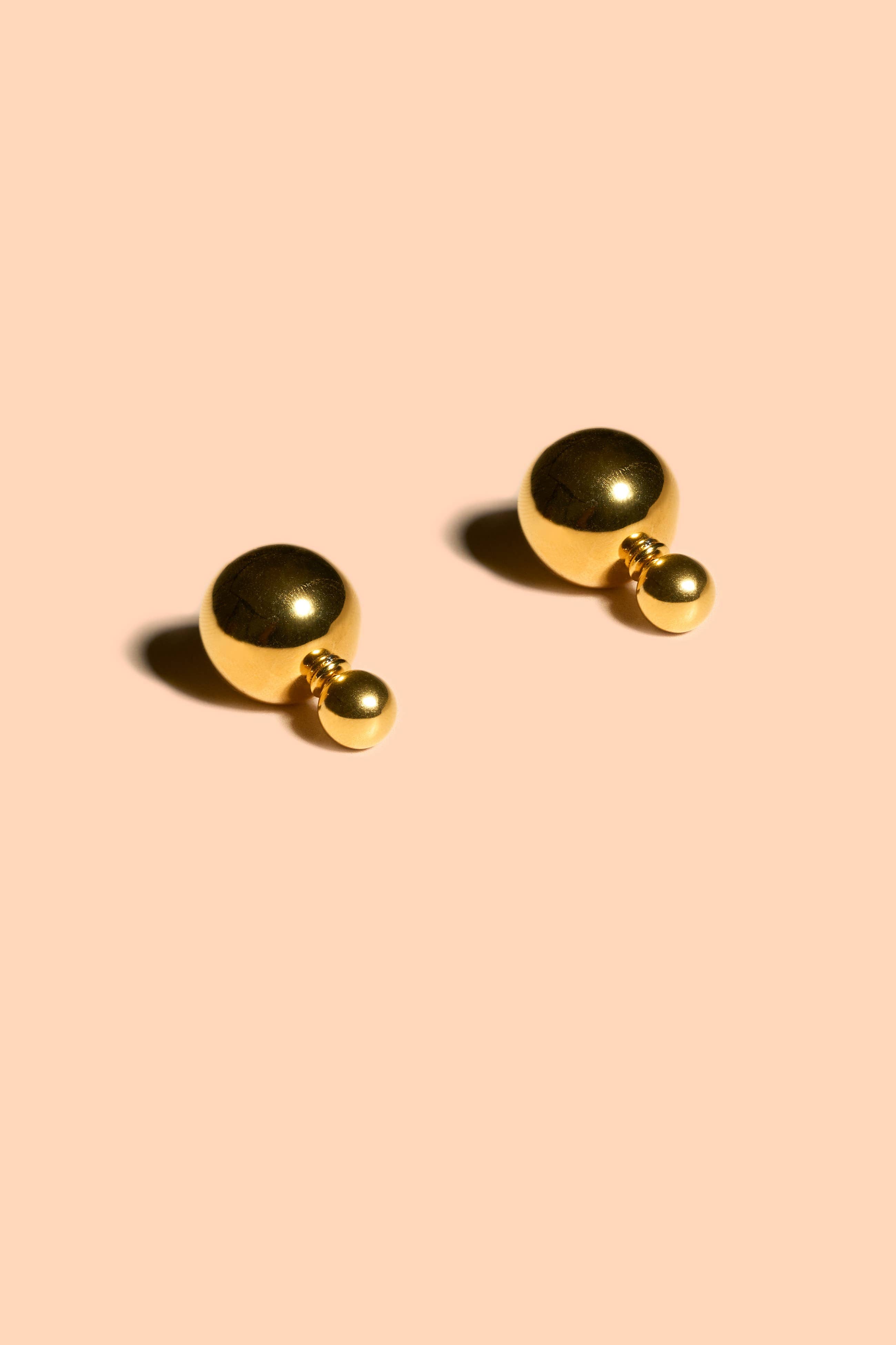 Duo Studs - 18k Gold Plated - Proper