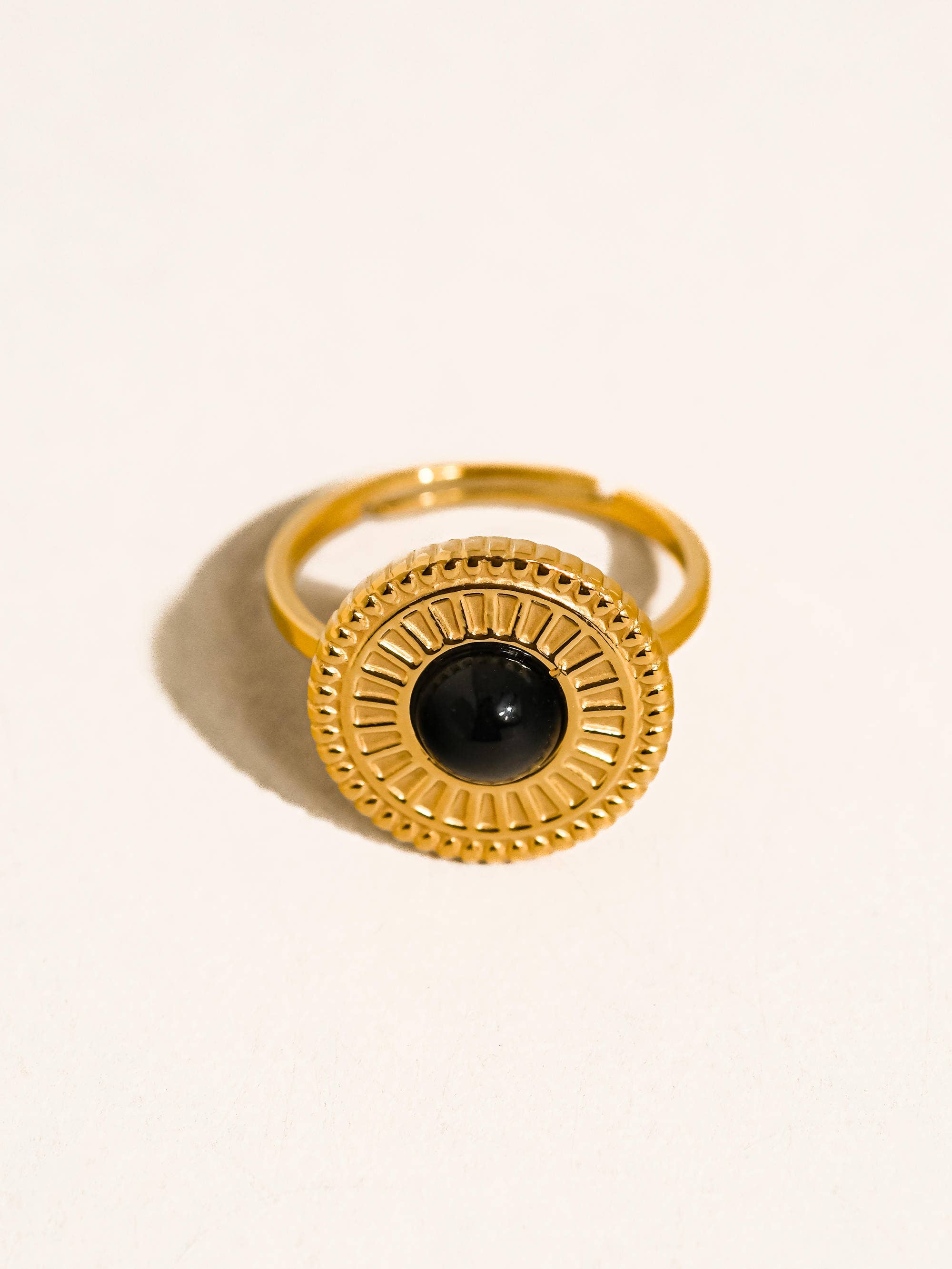 Logan Black Onyx Ring - Proper