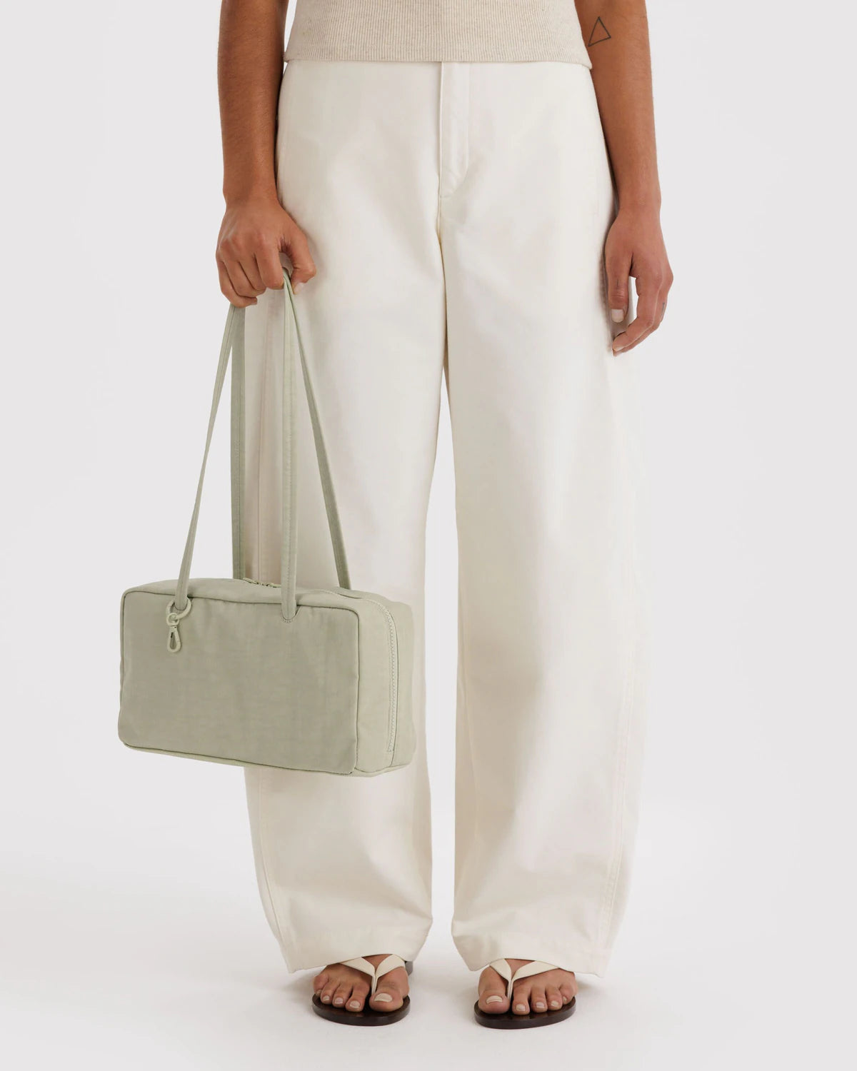 Baggu Nylon Bowler Bag - Celadon - Proper