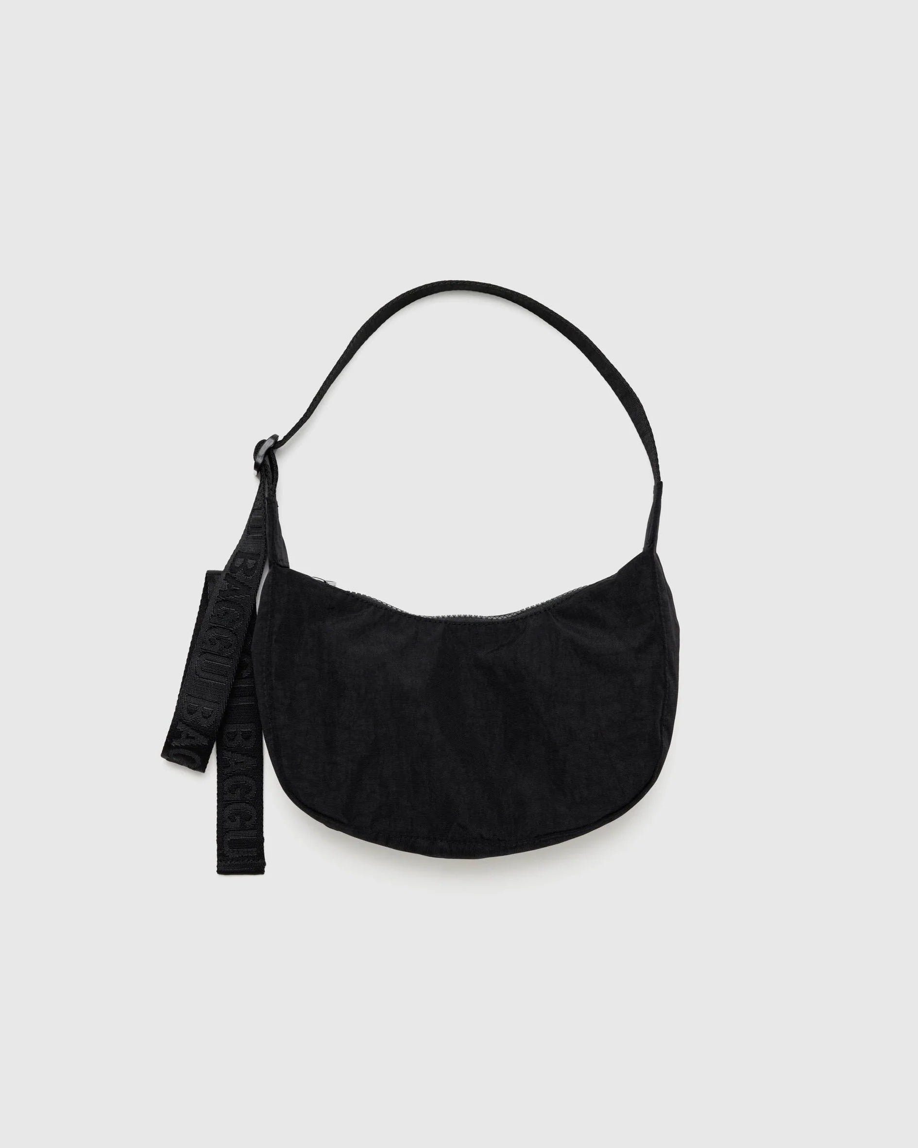 Baggu Small Nylon Crescent Bag - Black - Proper