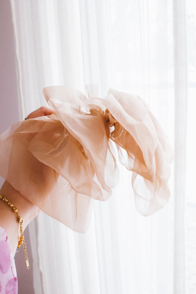 Chiffon Bow Barrette - Proper