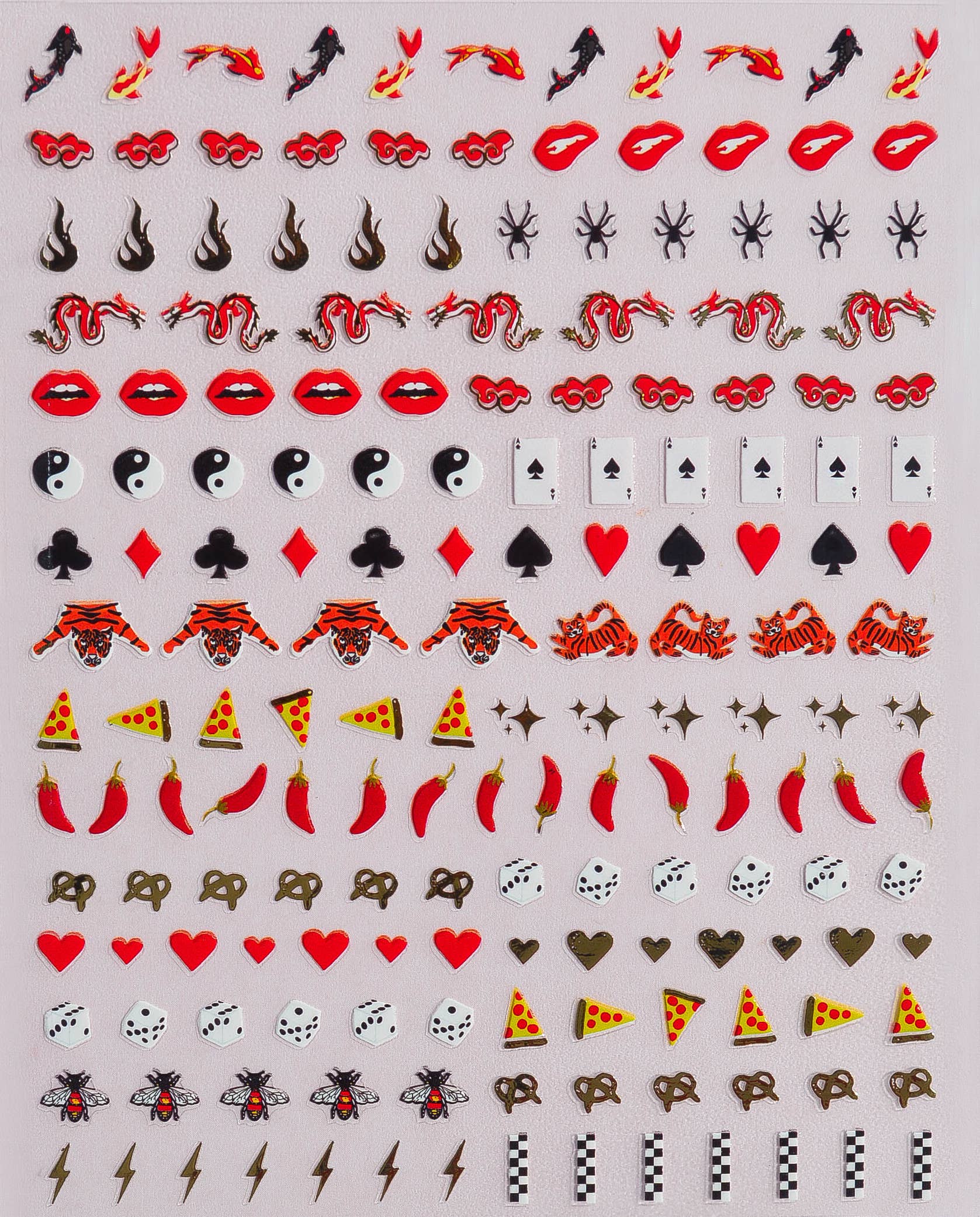 Nail Art Stickers - Jackpot
