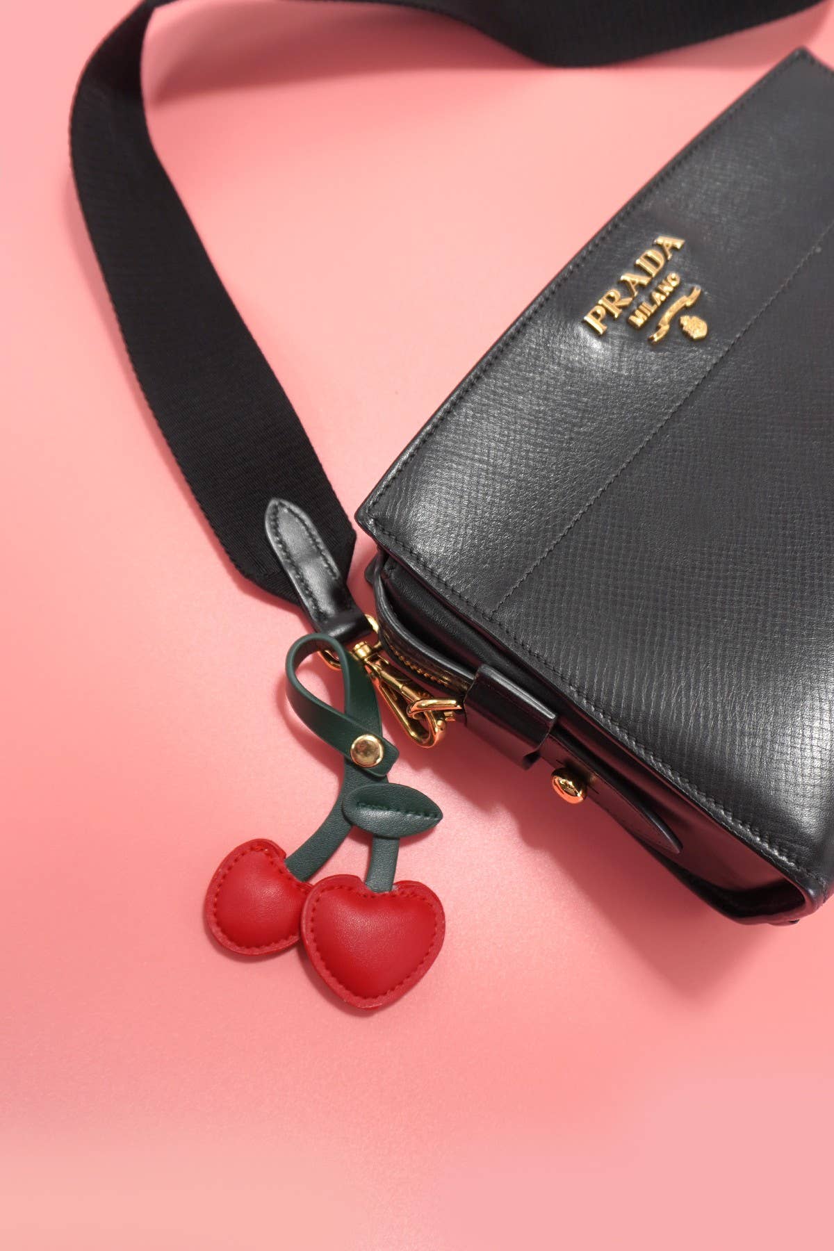 Cherry Bag Charm
