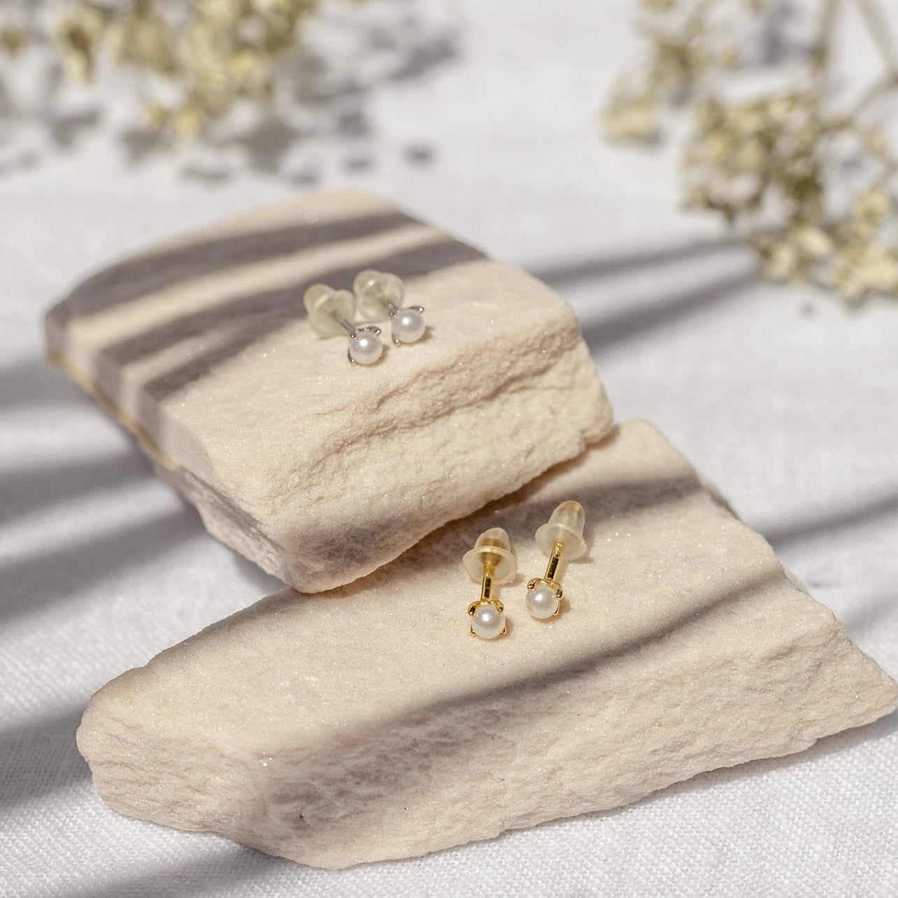 Pearl Diver Studs - Proper