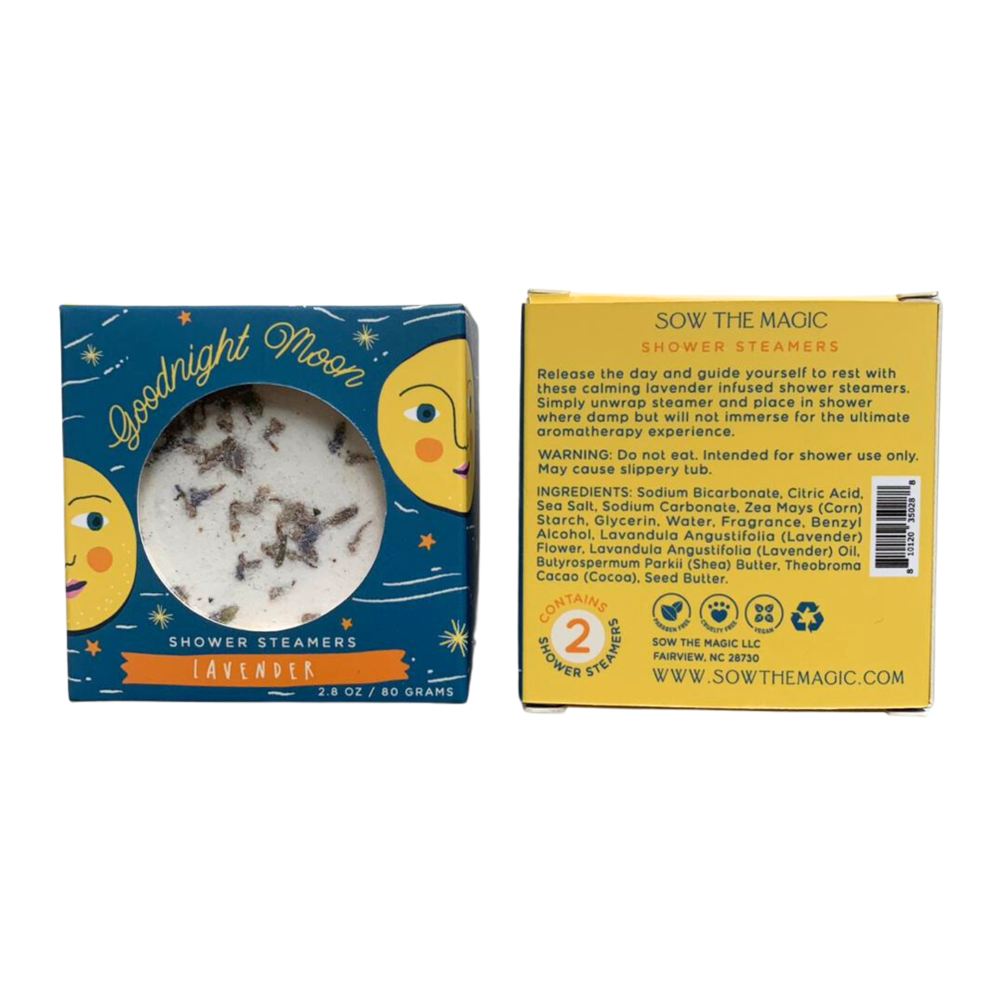 Goodnight Moon Lavender Shower Steamer Duo - Proper