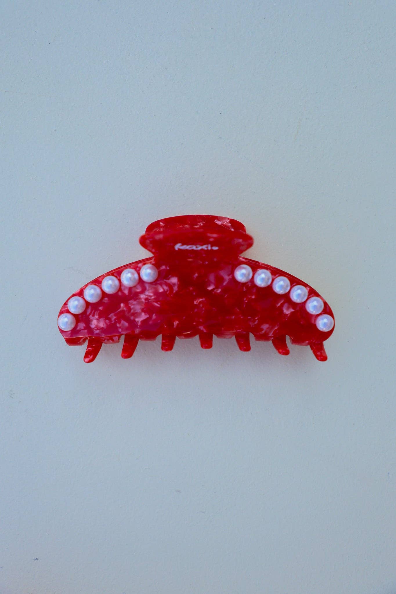 Red Pearl Claw Clip - Proper