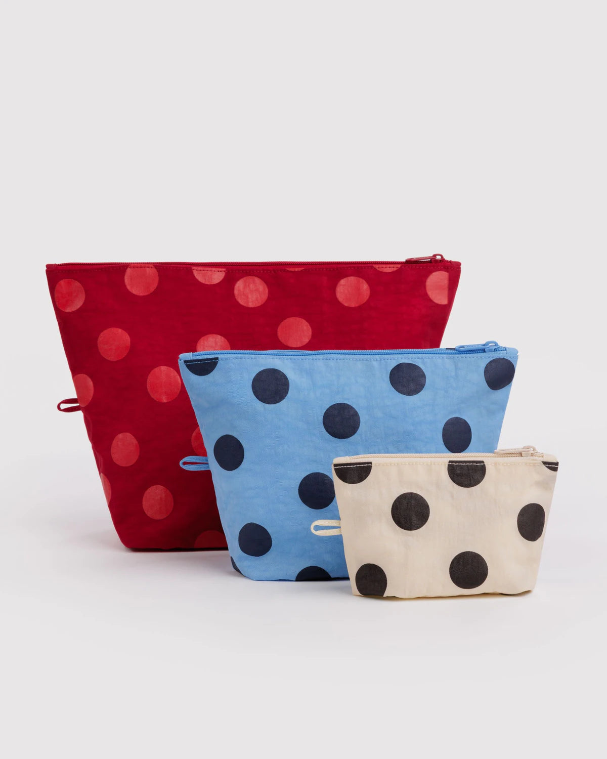 Baggu Go Pouch Set - Polka Dot Mix