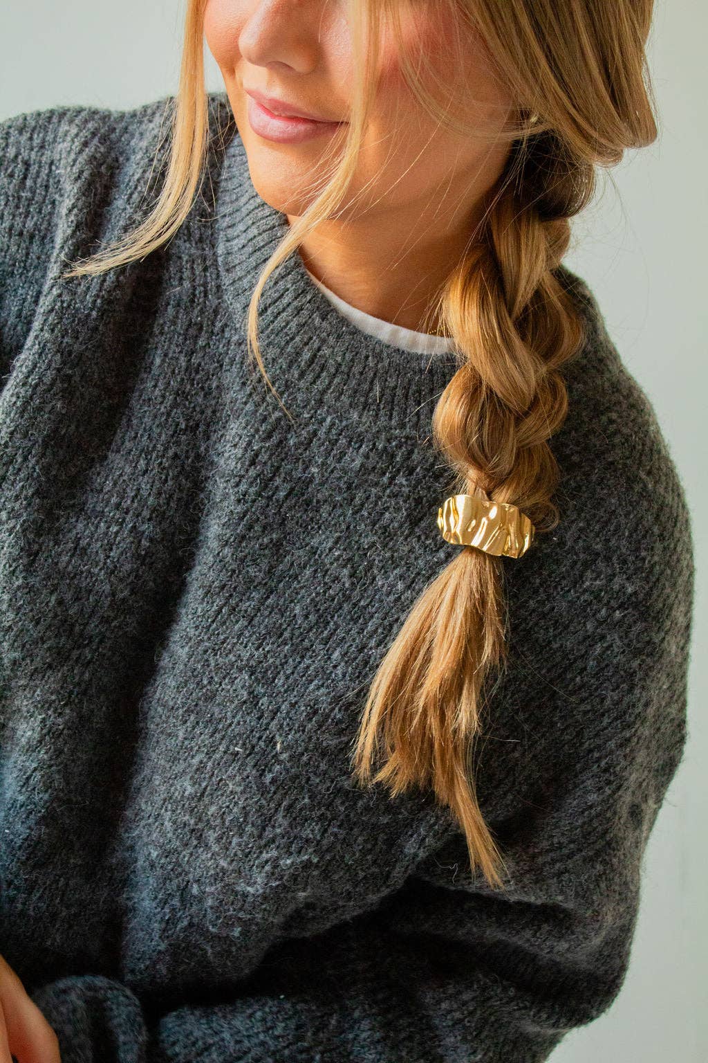 Crinkled Ponytail Cuff - Proper