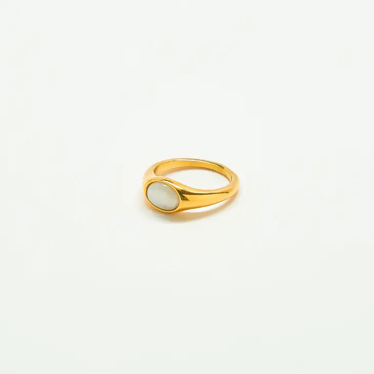 Moonstone Signet Ring - Proper