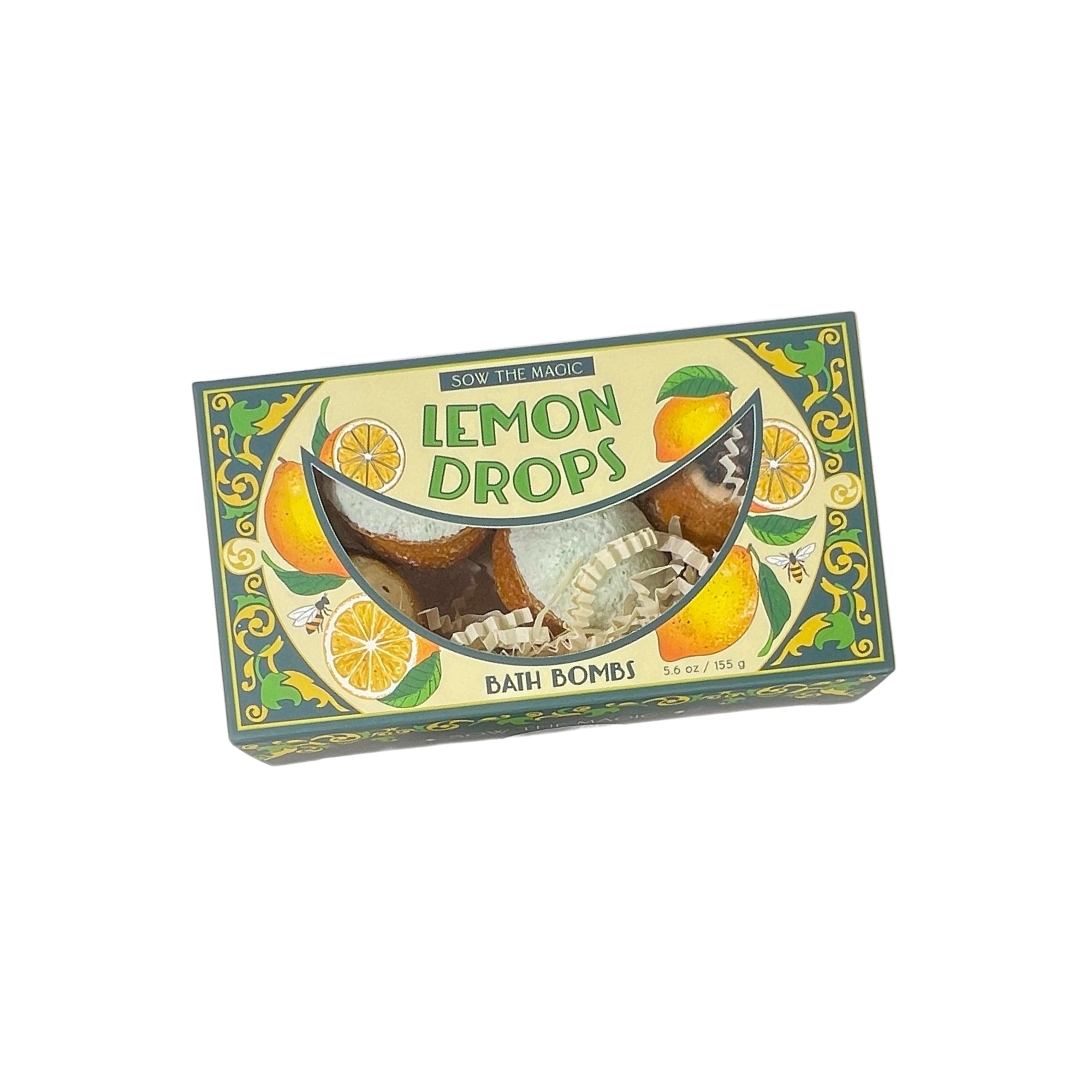 Natural Lemon Drop Bath Bomb Gift Set - Proper