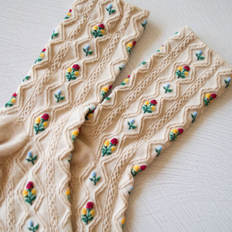 Romantic Floral Casual Socks - Proper
