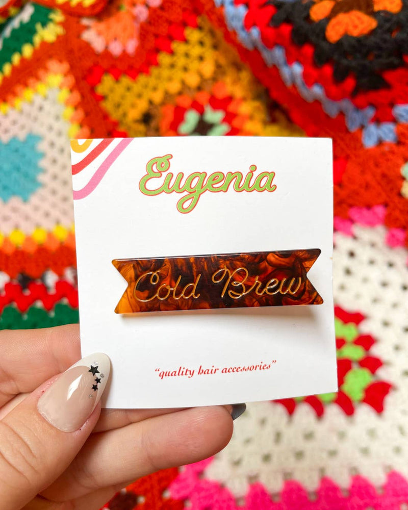 Cold Brew Hair Clip - Proper