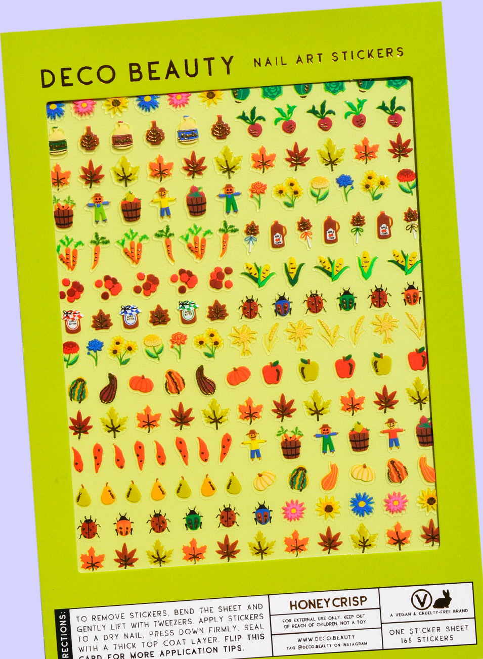 Nail Art Stickers - Honeycrisp