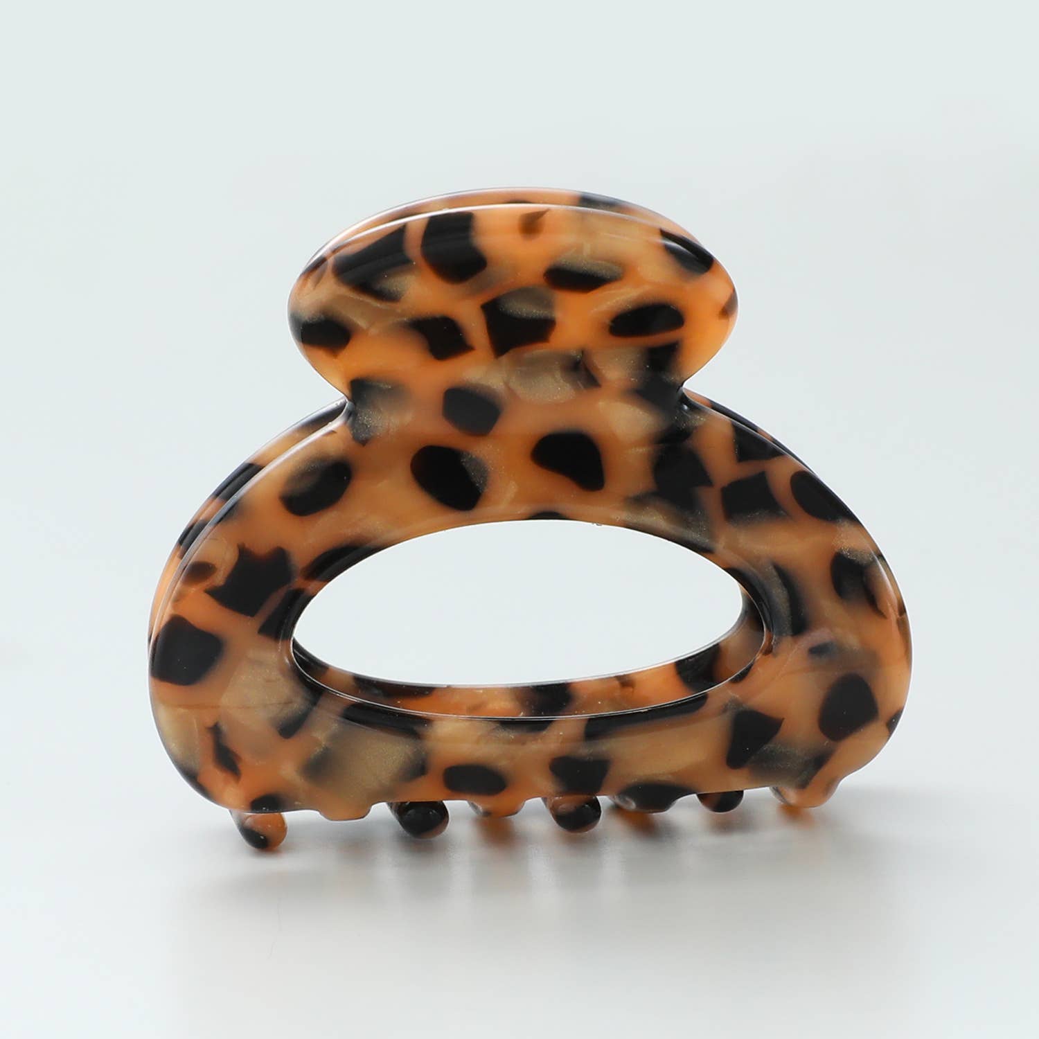 Wild Leopard Mini Claw Clip