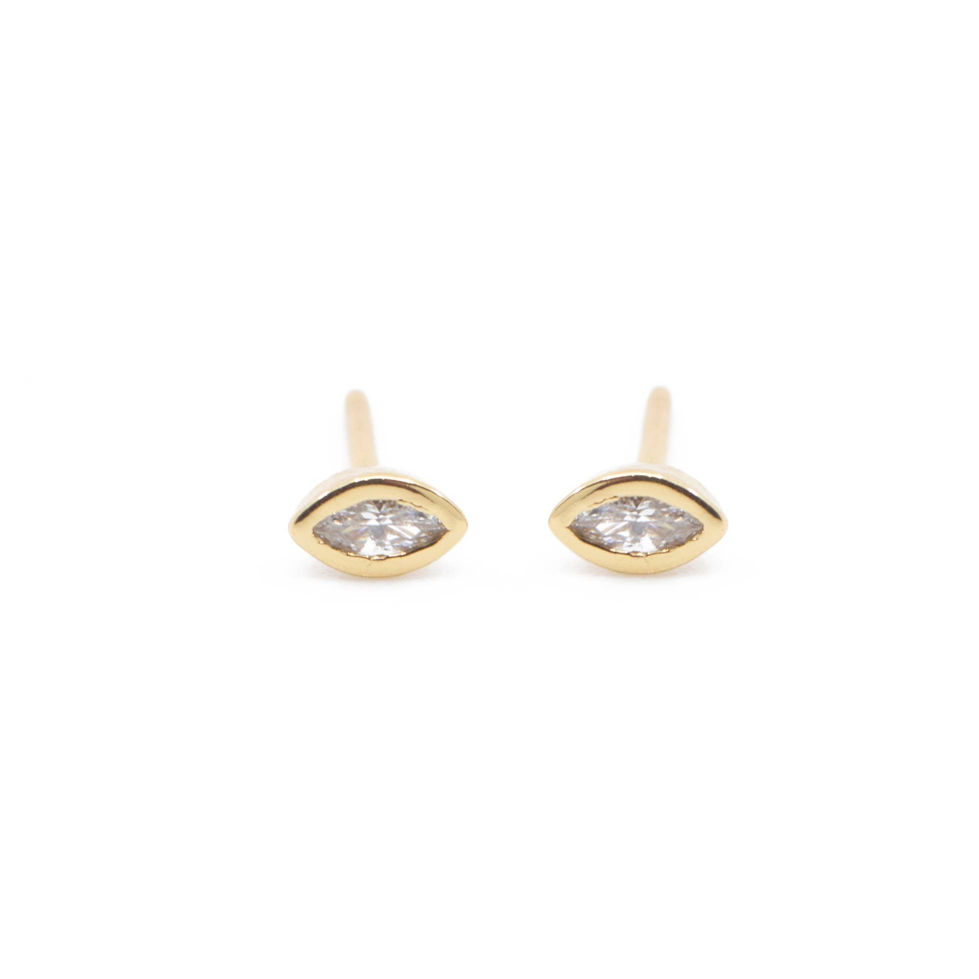 Marquise CZ Earrings - Proper