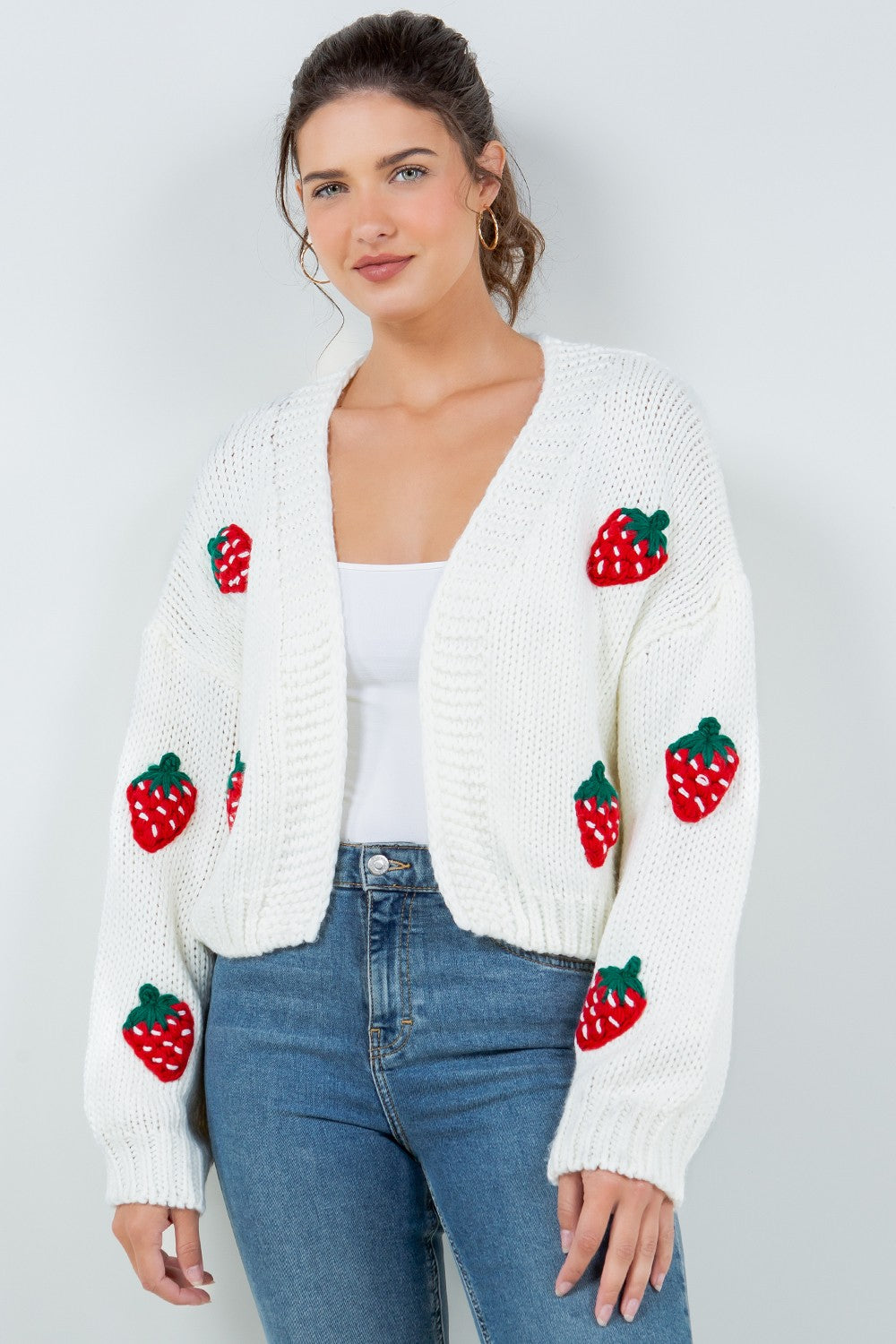Strawberry Cardigan - Proper