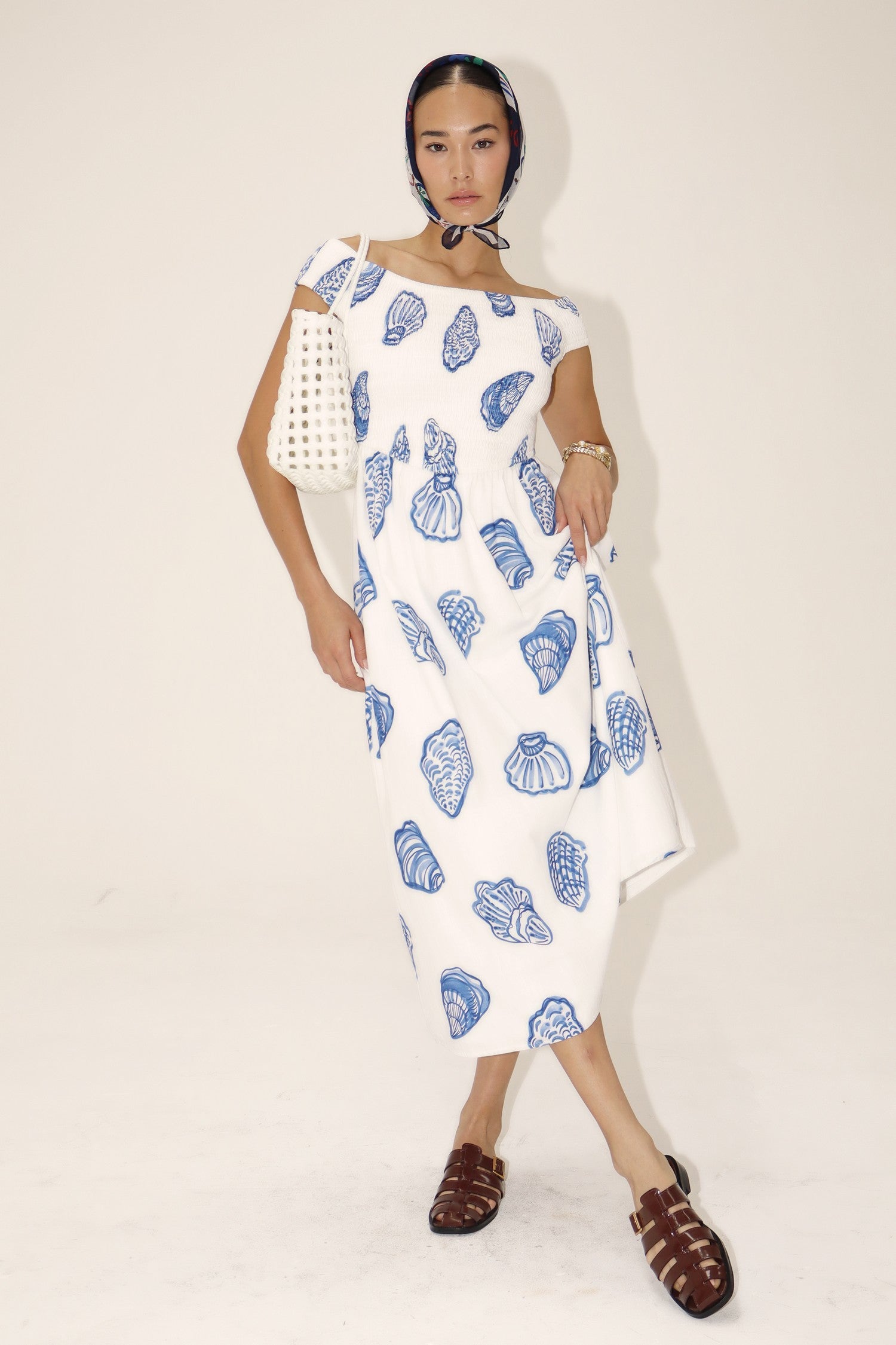 Blue Shell Dress