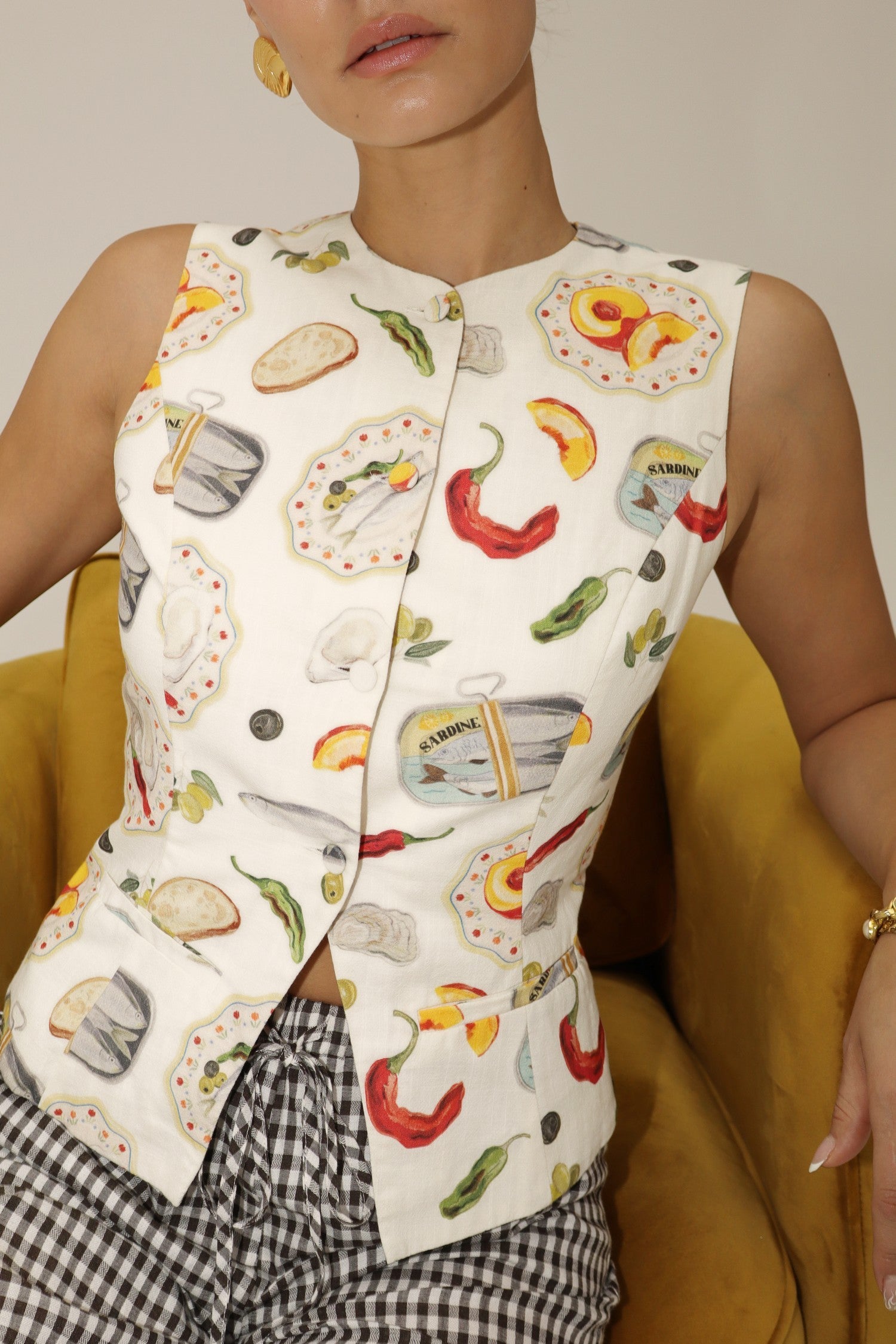 Playful Picnic Top