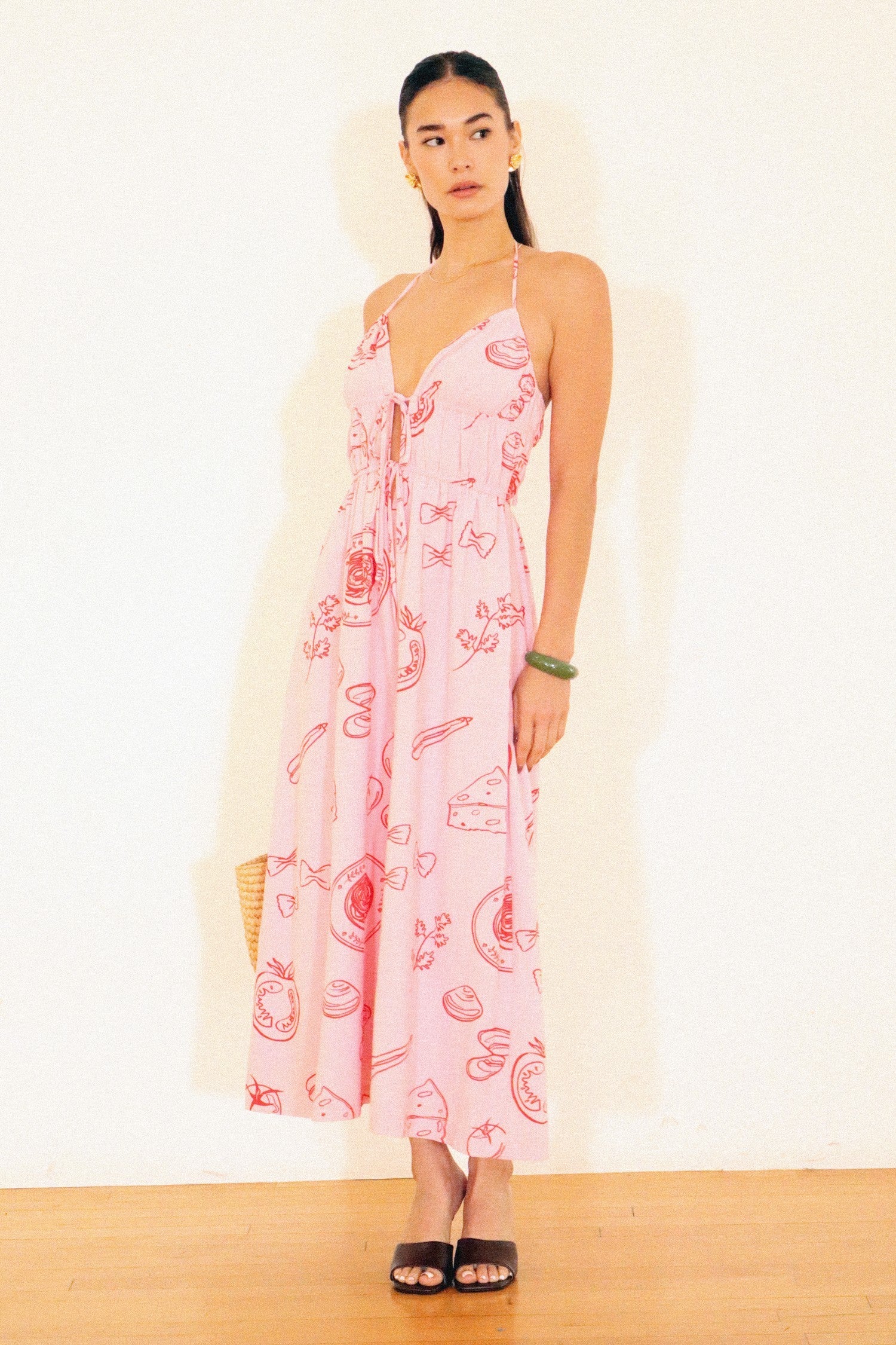 Pink Pasta Dress
